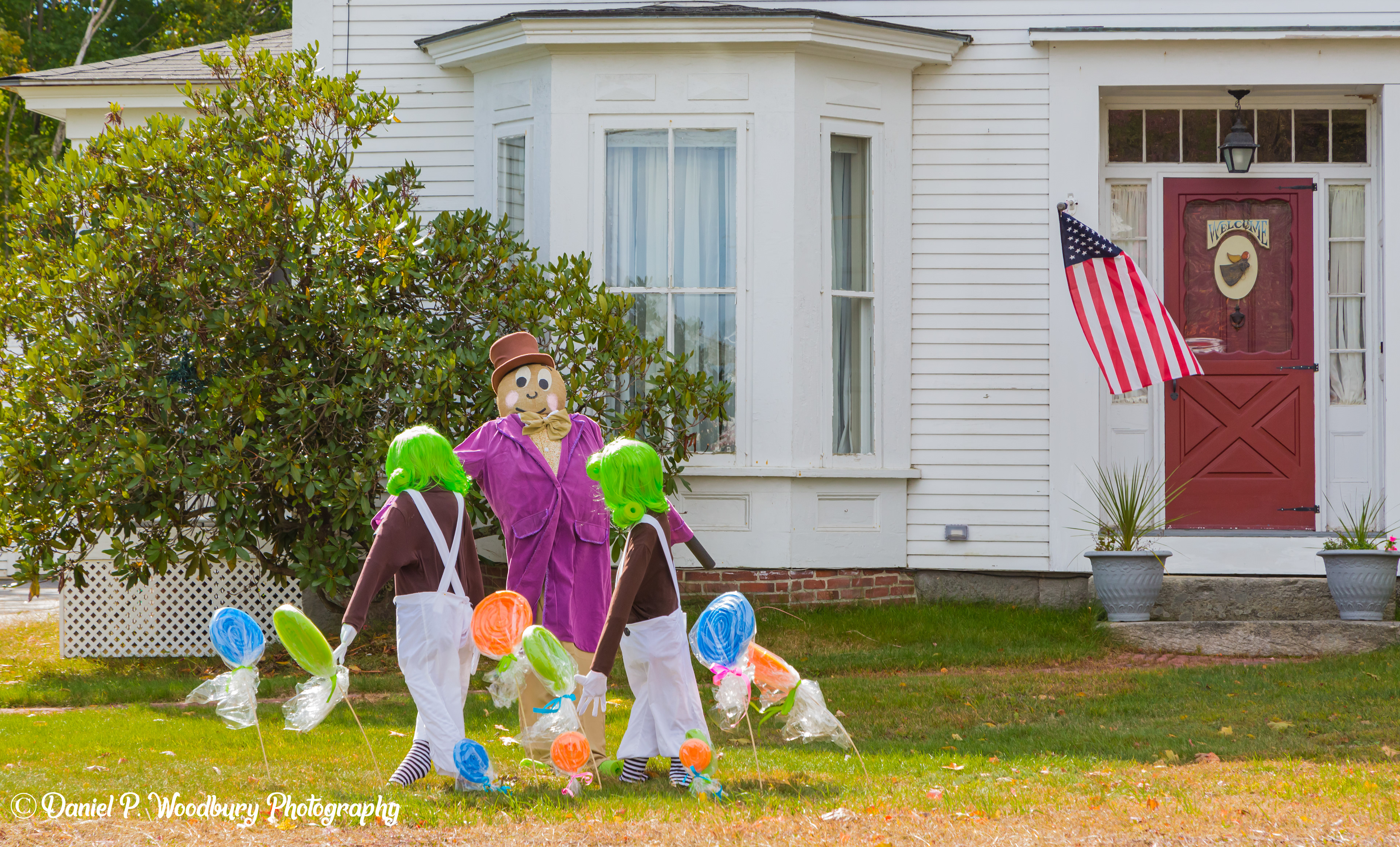 Willy Wonka Scarecrow