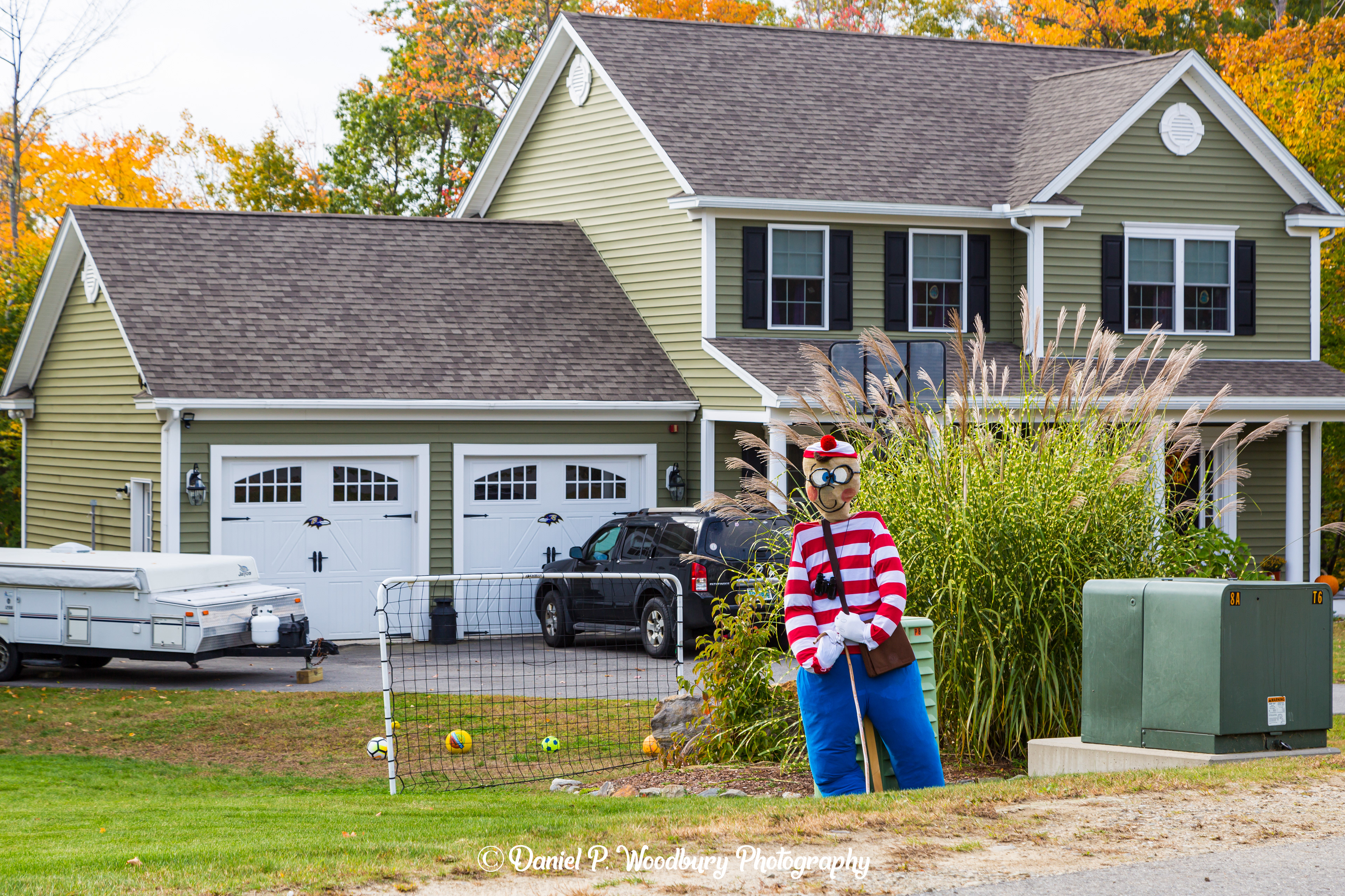 Sports Fan Scarecrow