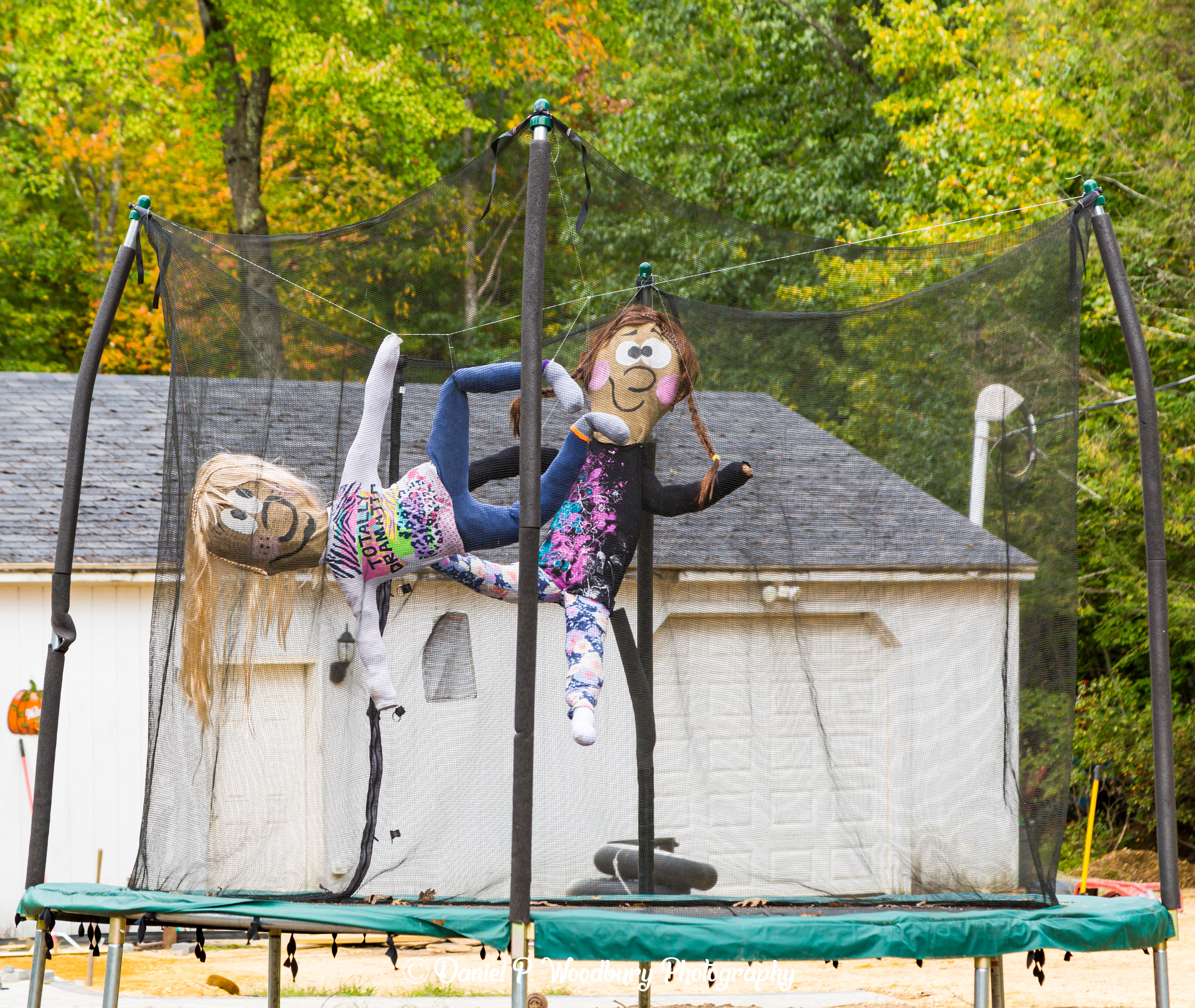 Trampolinin' Scarecrows