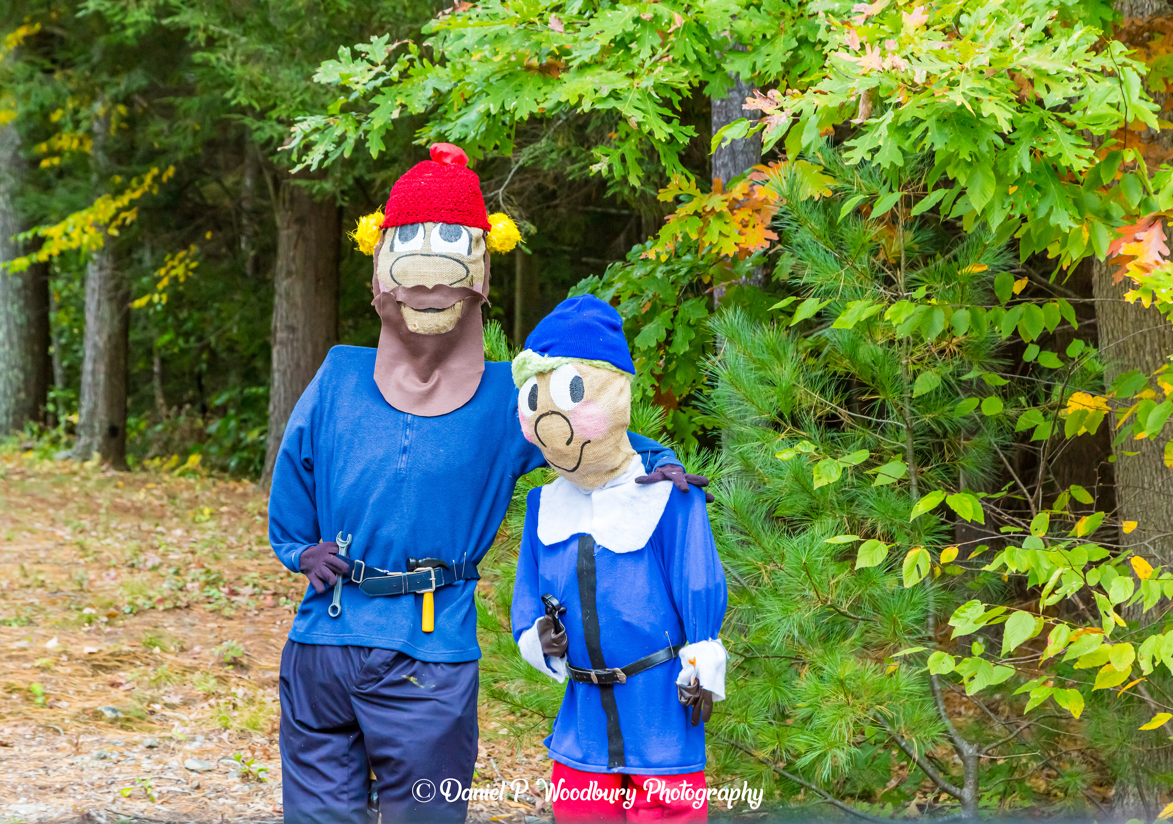 Yukon Cornelius & Hermey Scarecrows