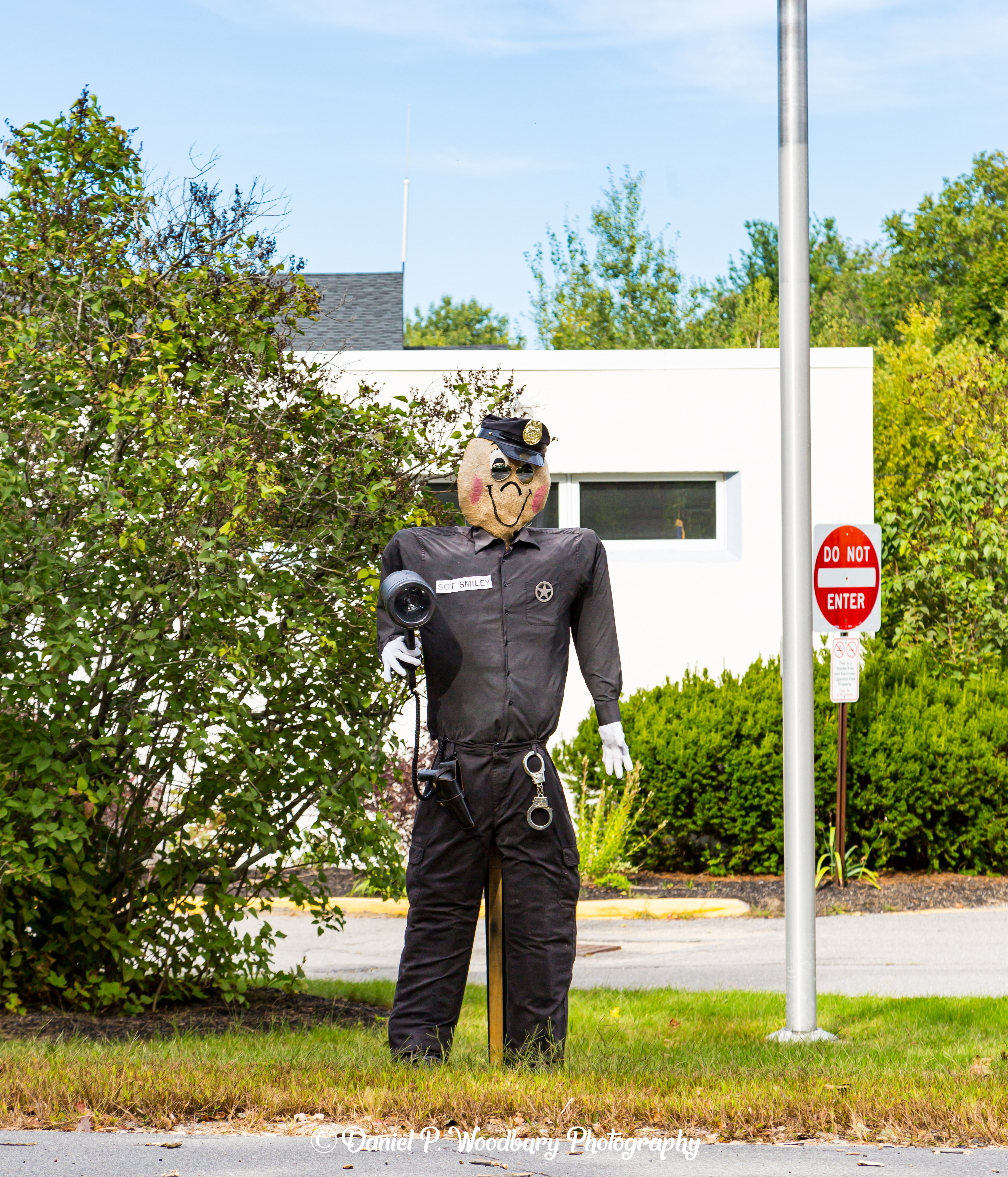 Policeman Scarecrow