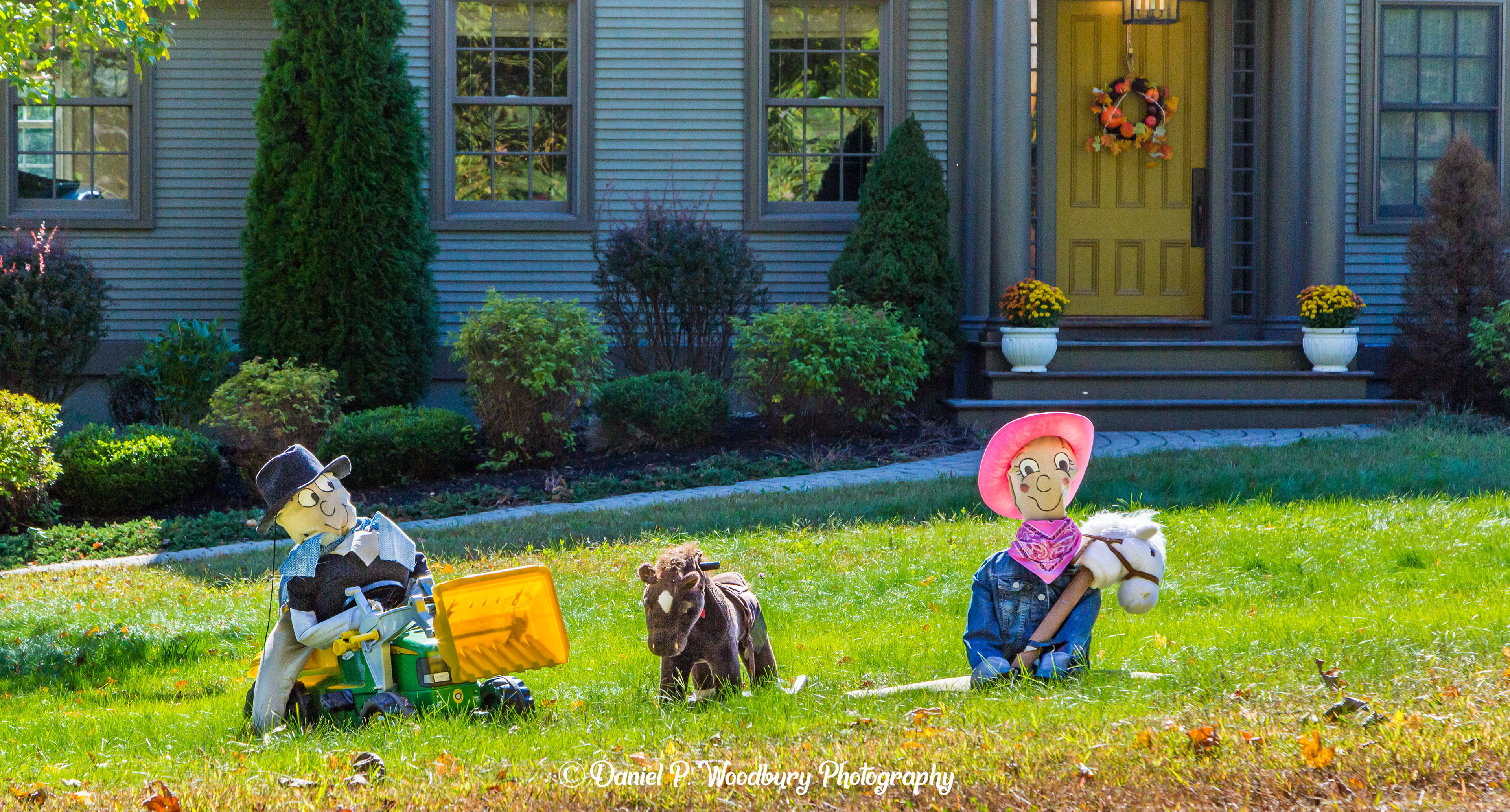 Pony Ridin' Scarecrows