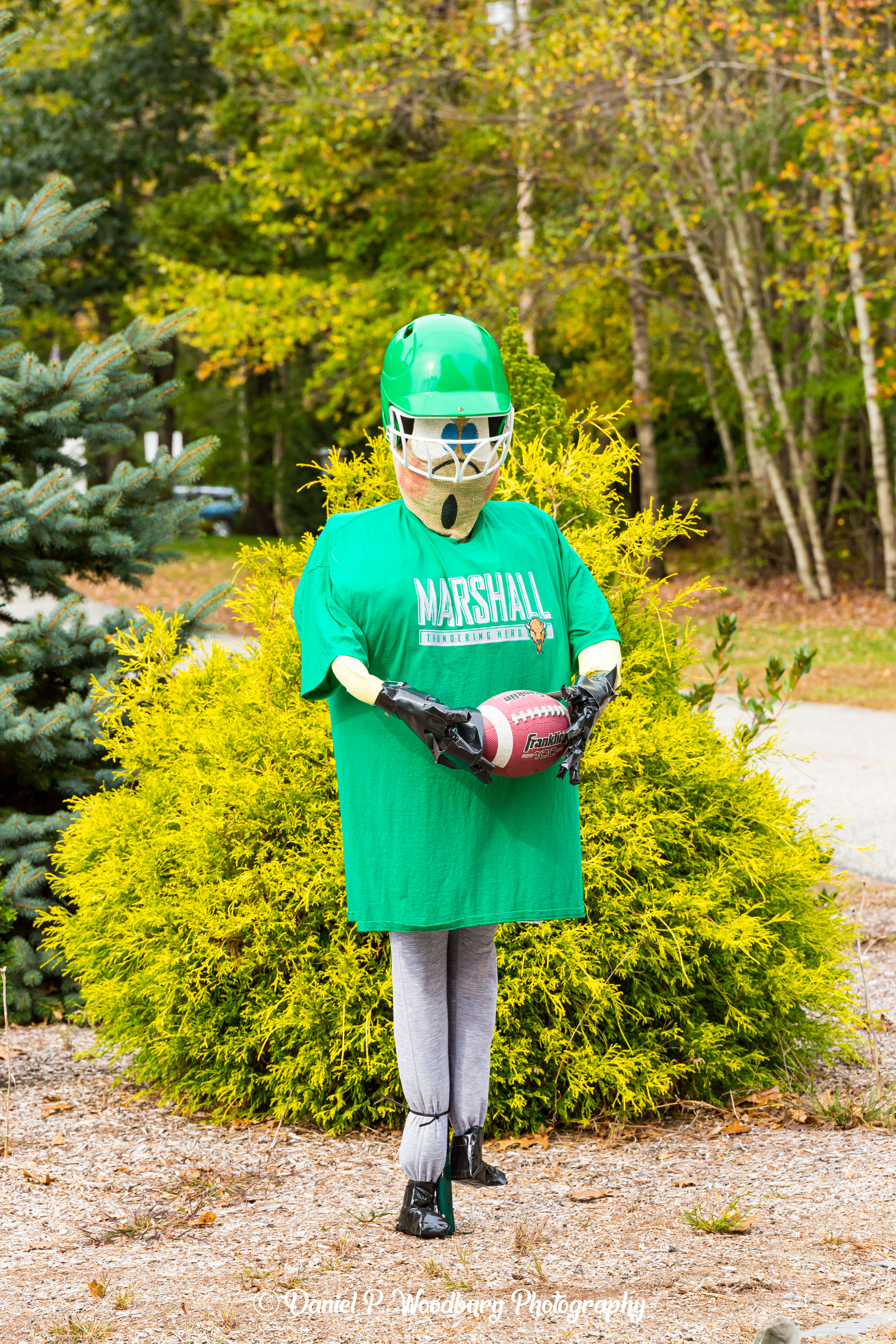 Football Playin' Scarecrow