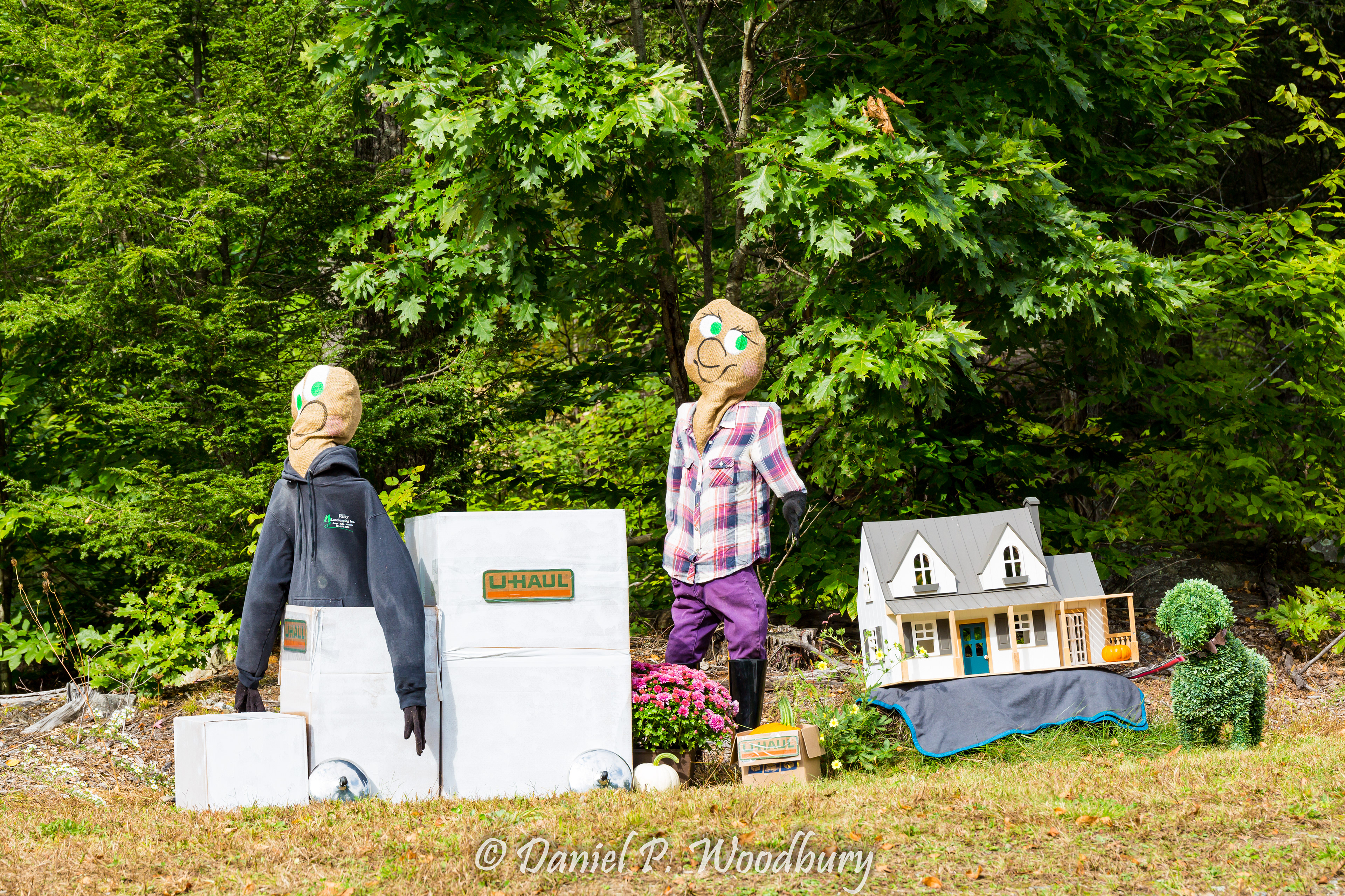 House Buildin' Scarecrows