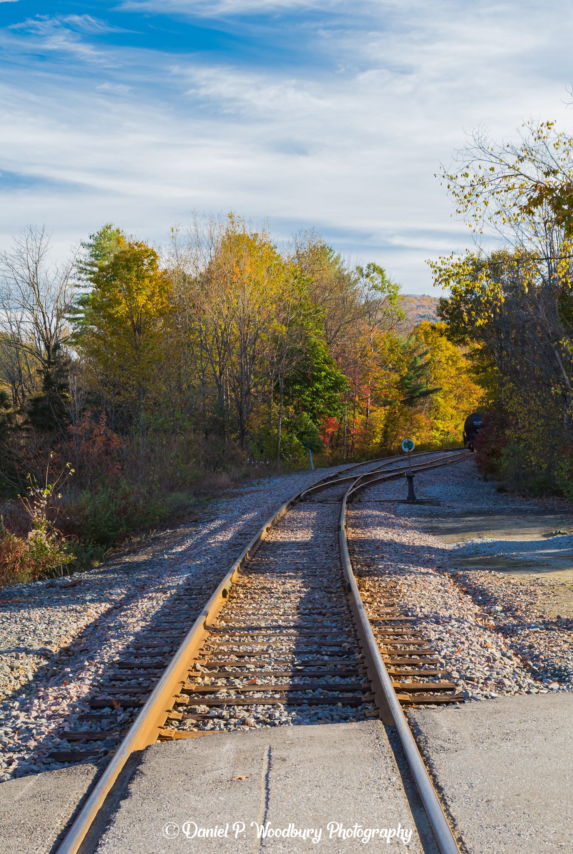 Train Tracks By Bartonsville Covered Bridge