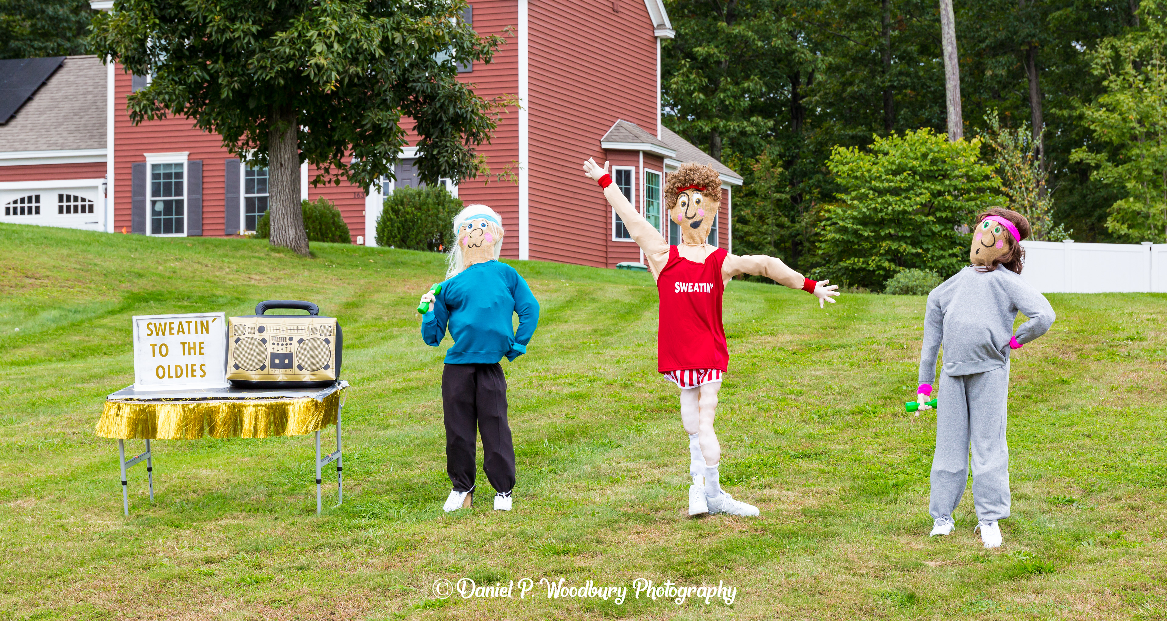 Richard Simmons Scarecrows