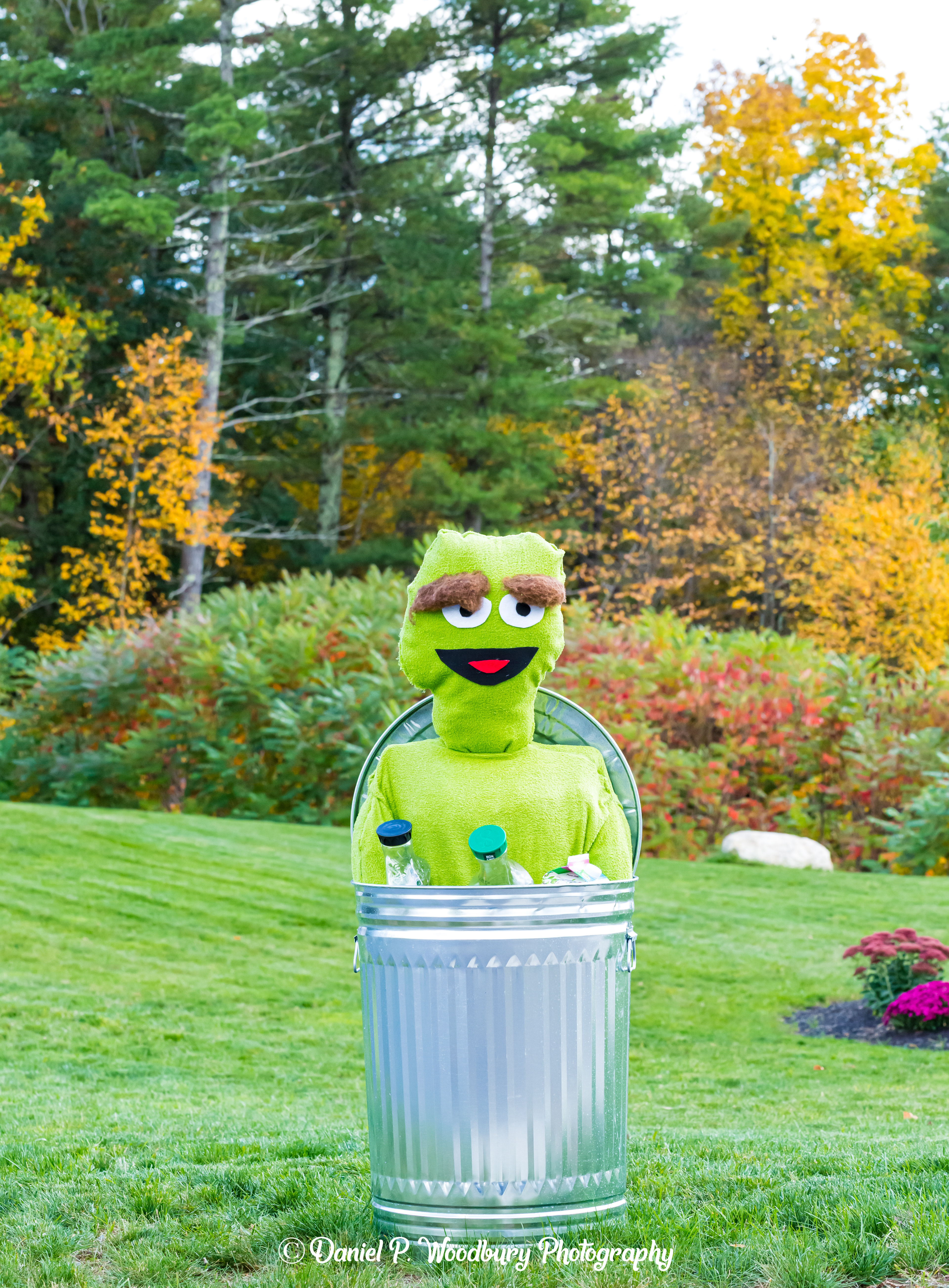 Oscar, The Grouch Scarecrow