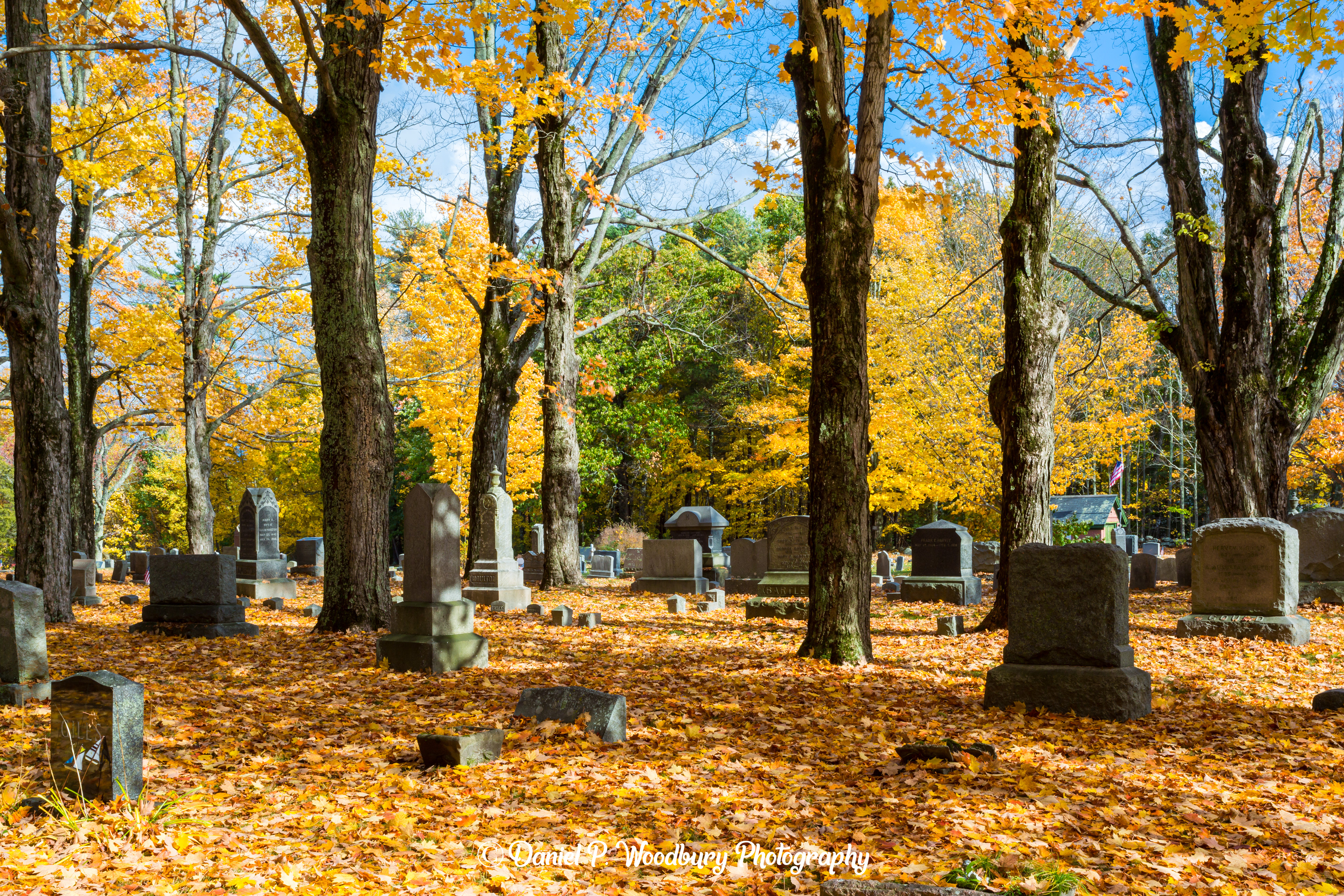 Autumn At Highland Cemetery-Newton, NH