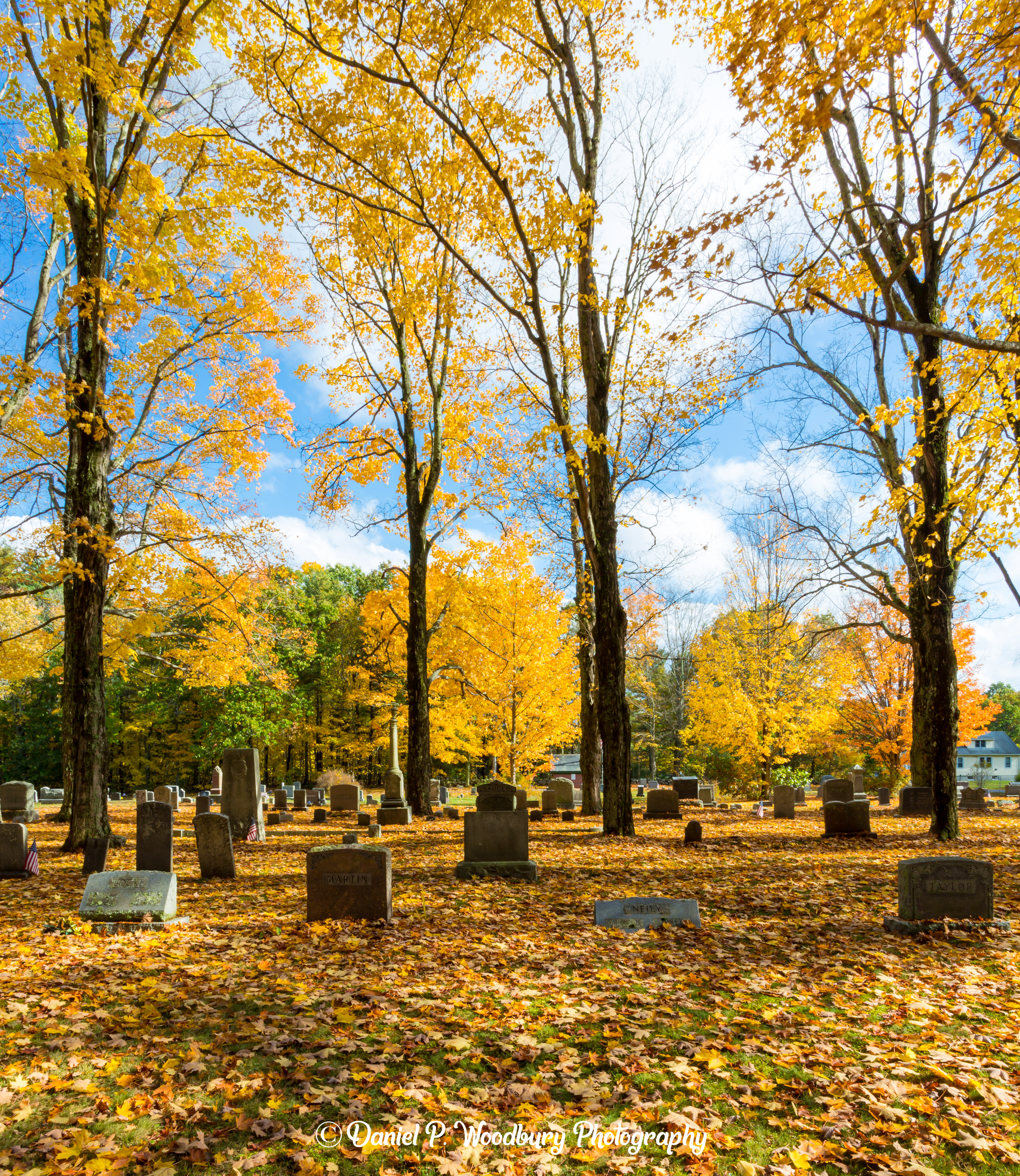 Autumn At Highland Cemetery-Newton, NH