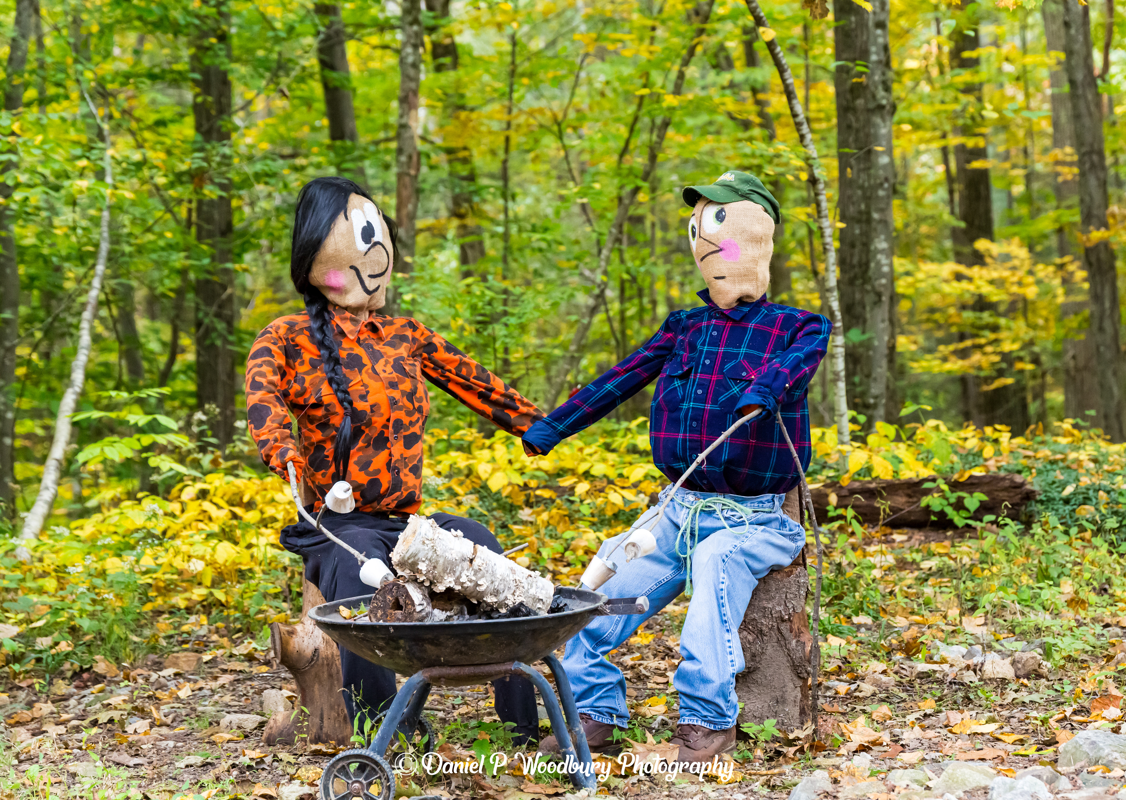 Bonfire Scarecrows