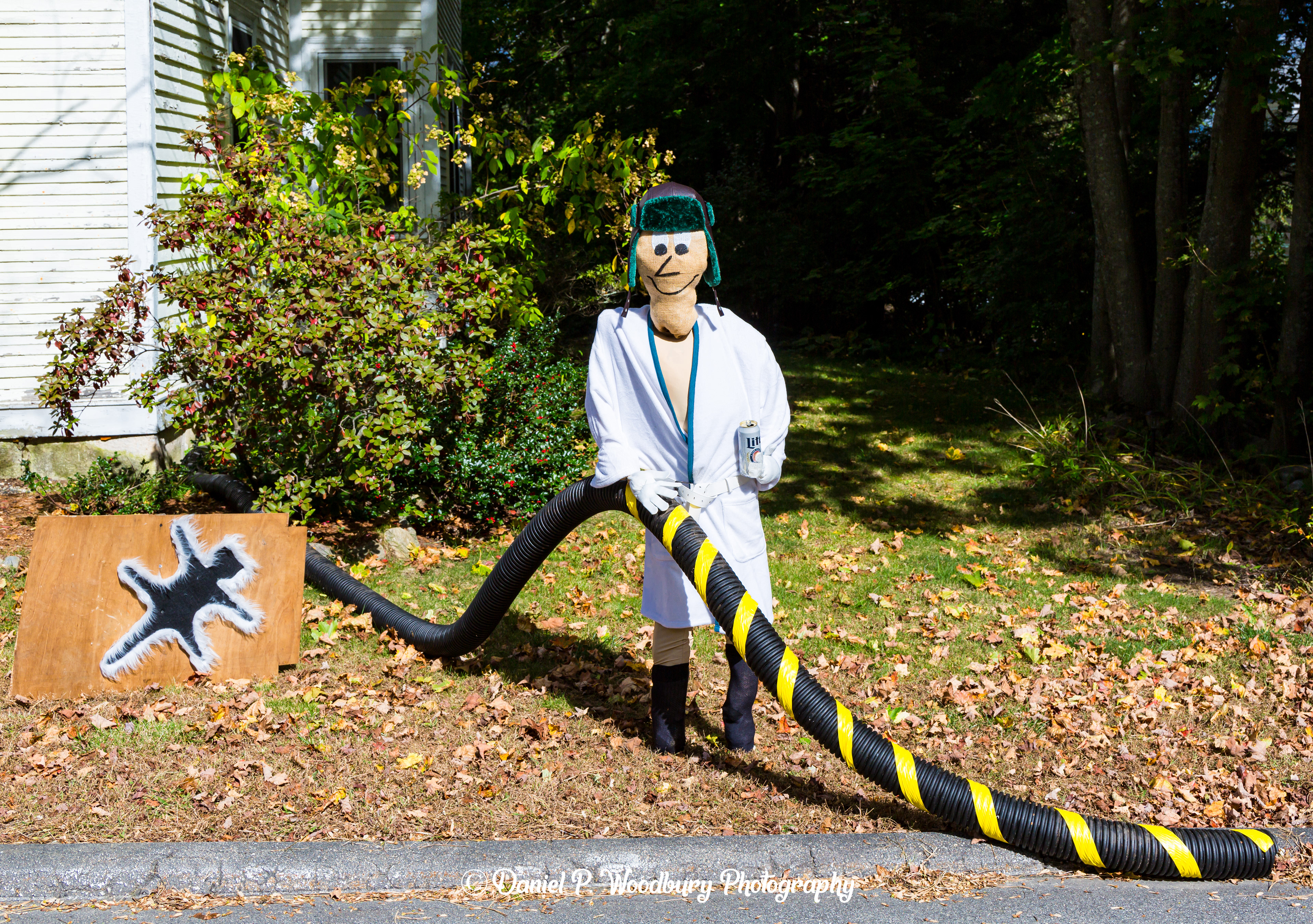 Sump Pumpin' Scarecrow