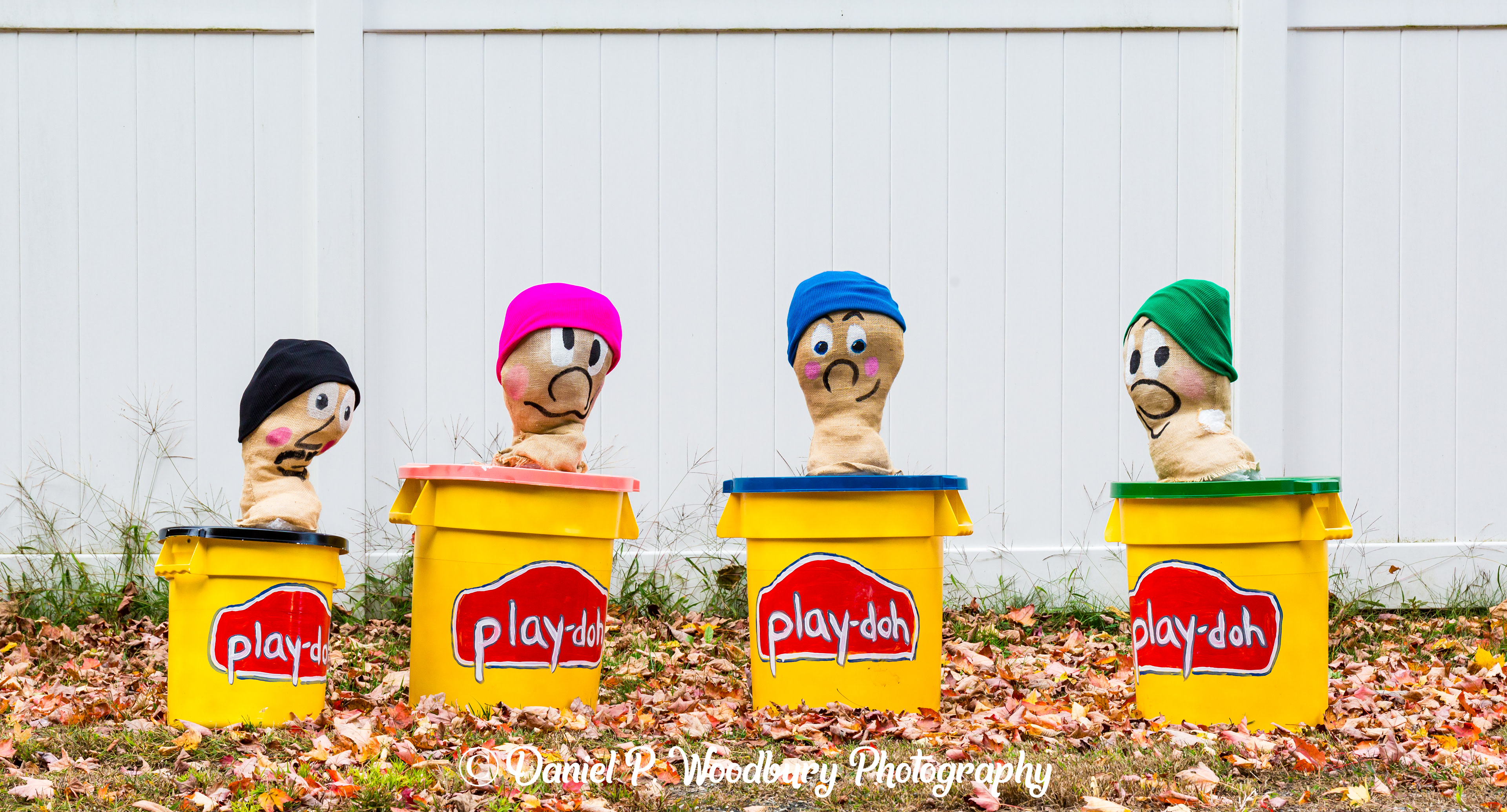 Play-Doh People Scarecrows