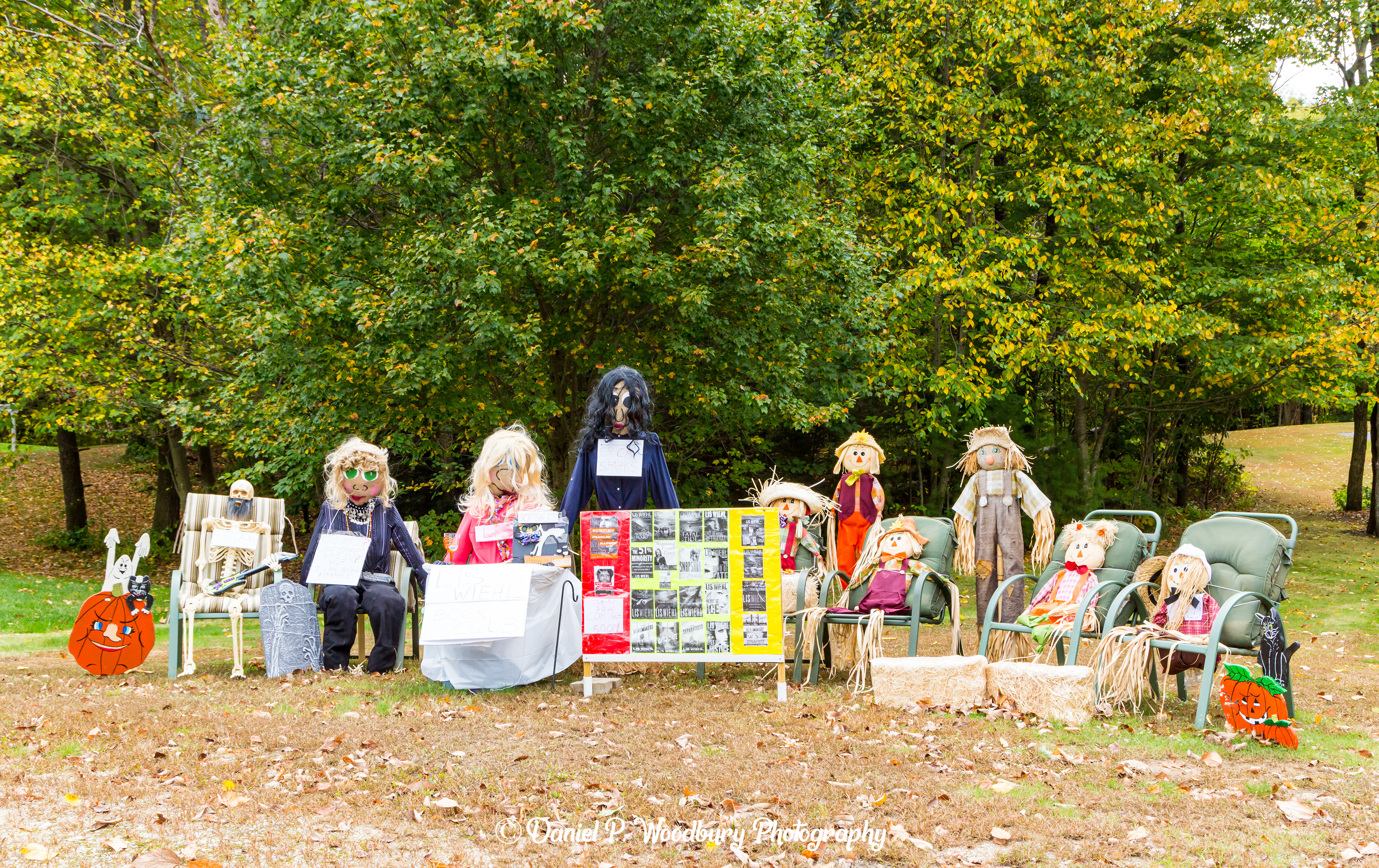 Judy & Ted Scarecrows