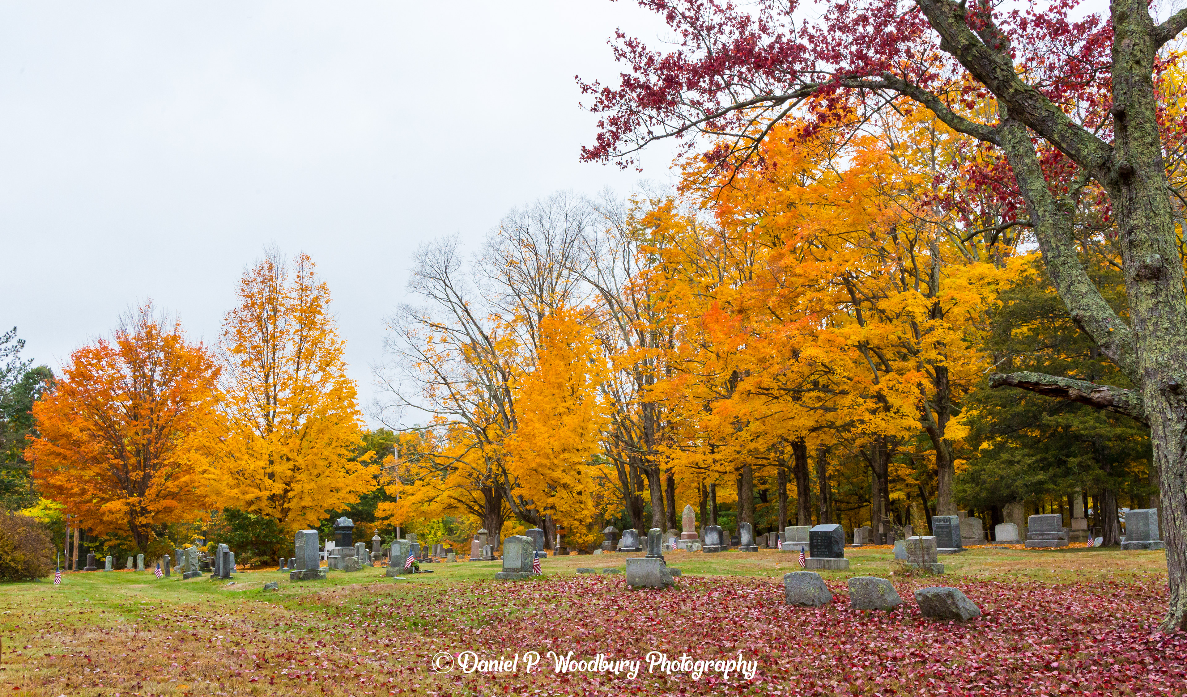 Autumn At Highland Cemetery-Newton, NH
