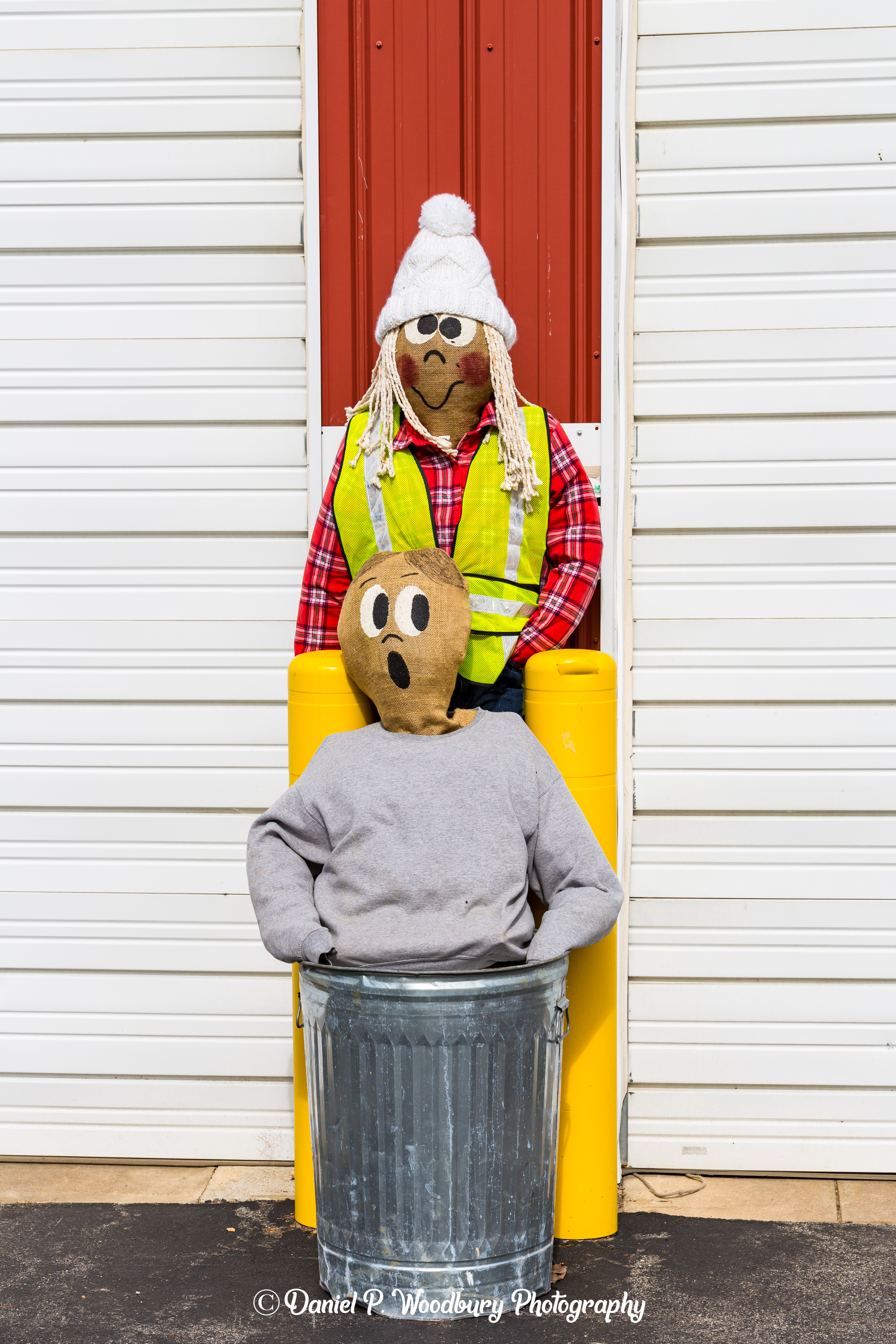 Recyclin' Scarecrows