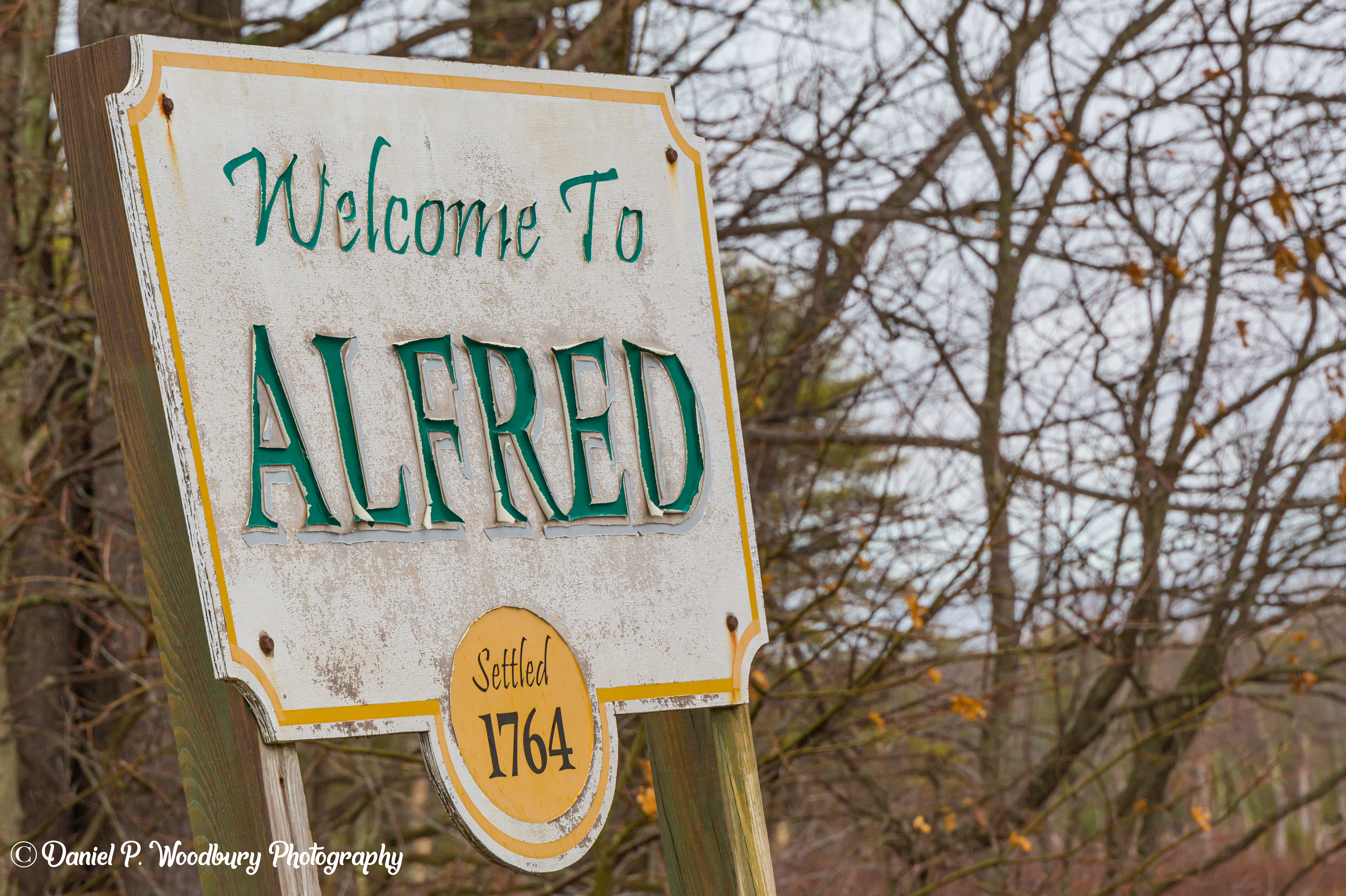 Welcome To Alfred, Maine