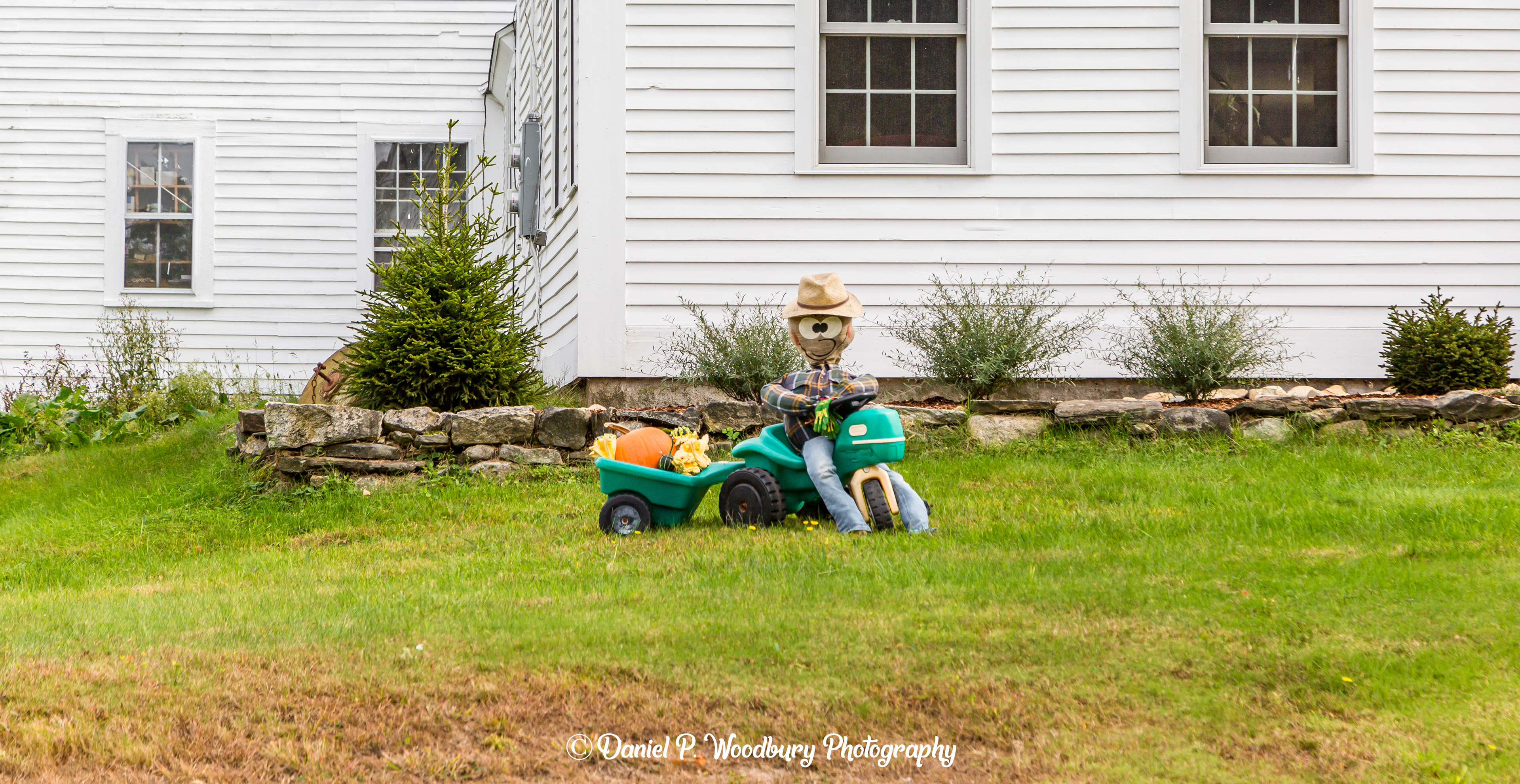 Tractor Ridin' Scarecrow