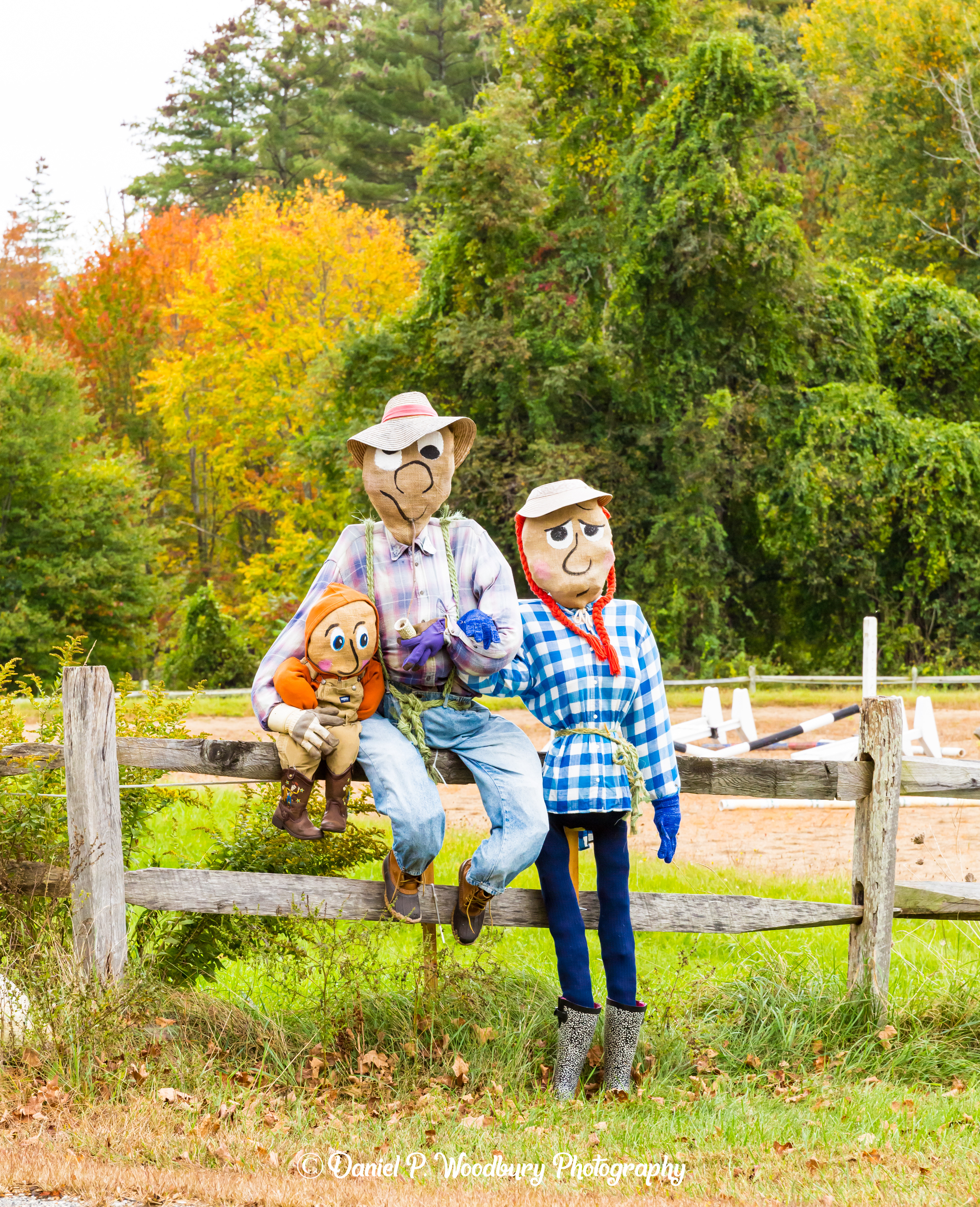 The Farmin' Family Scarecrows