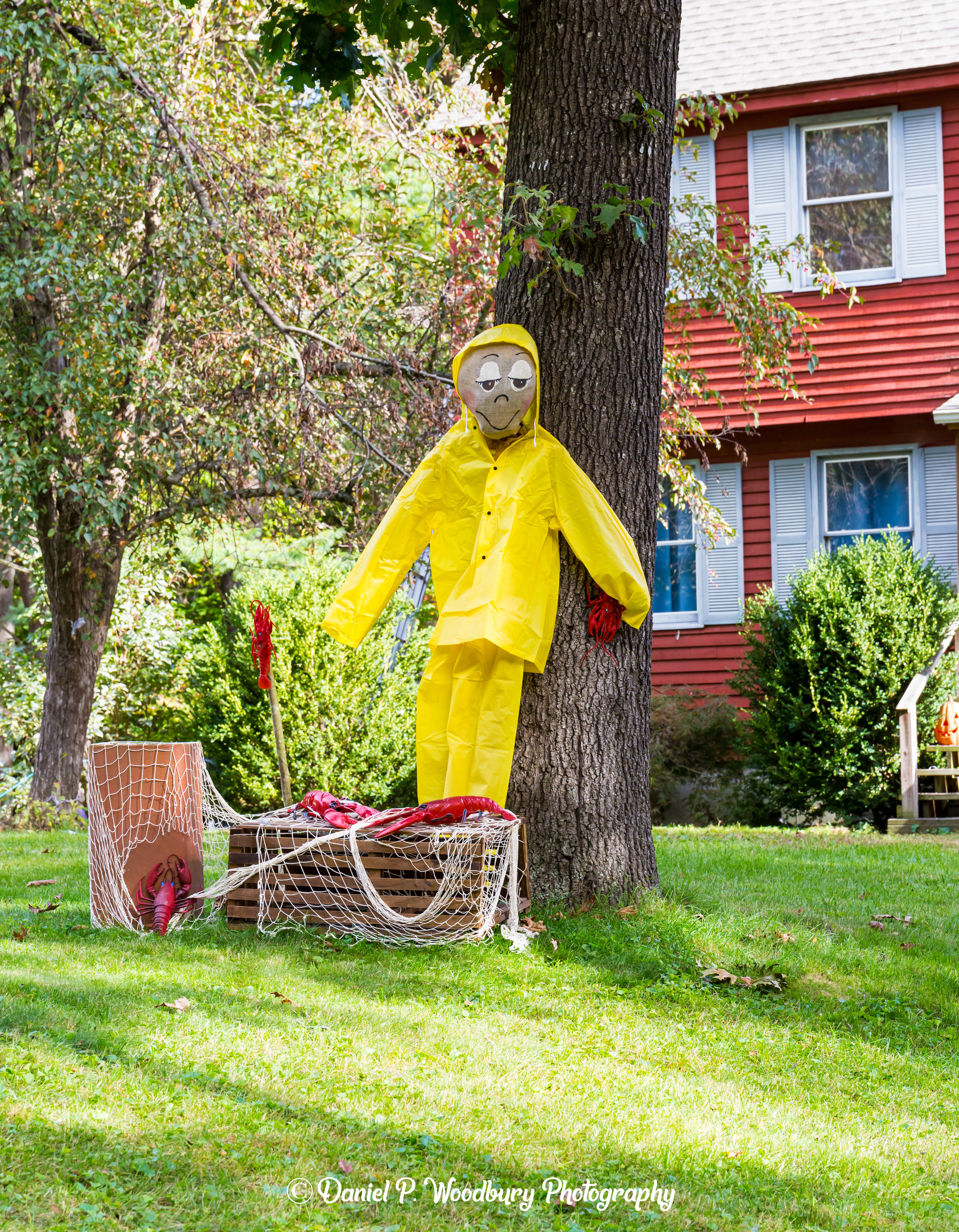 Lobstah Fisherman Scarecrow