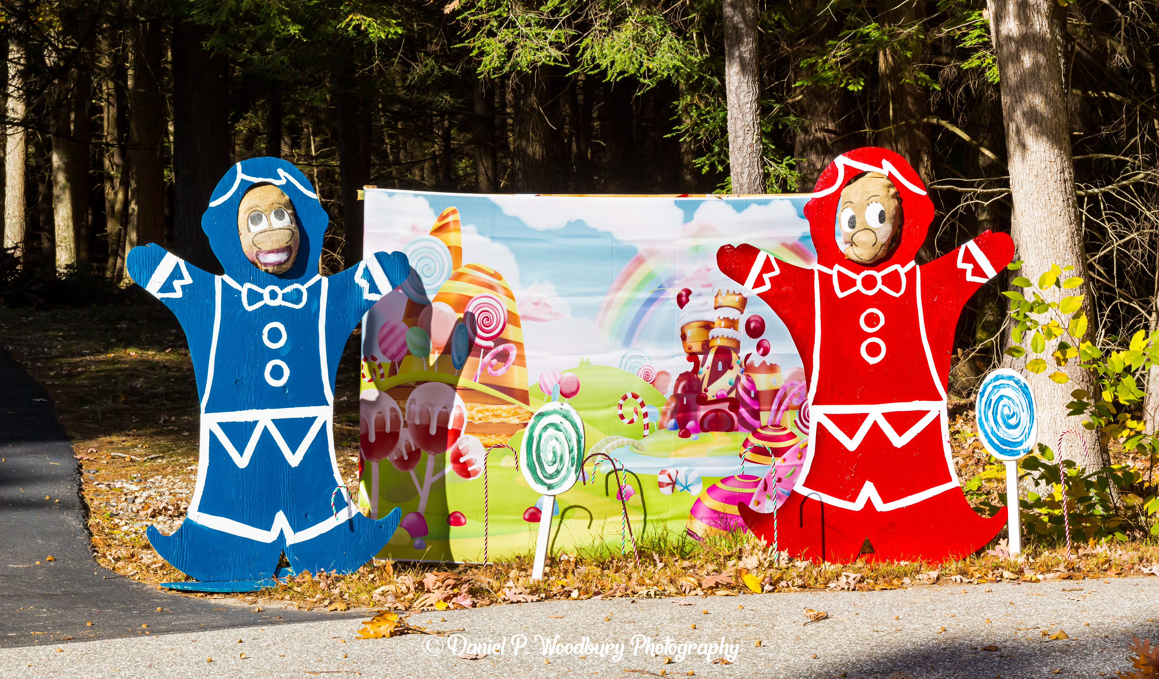 Candy Land Scarecrows
