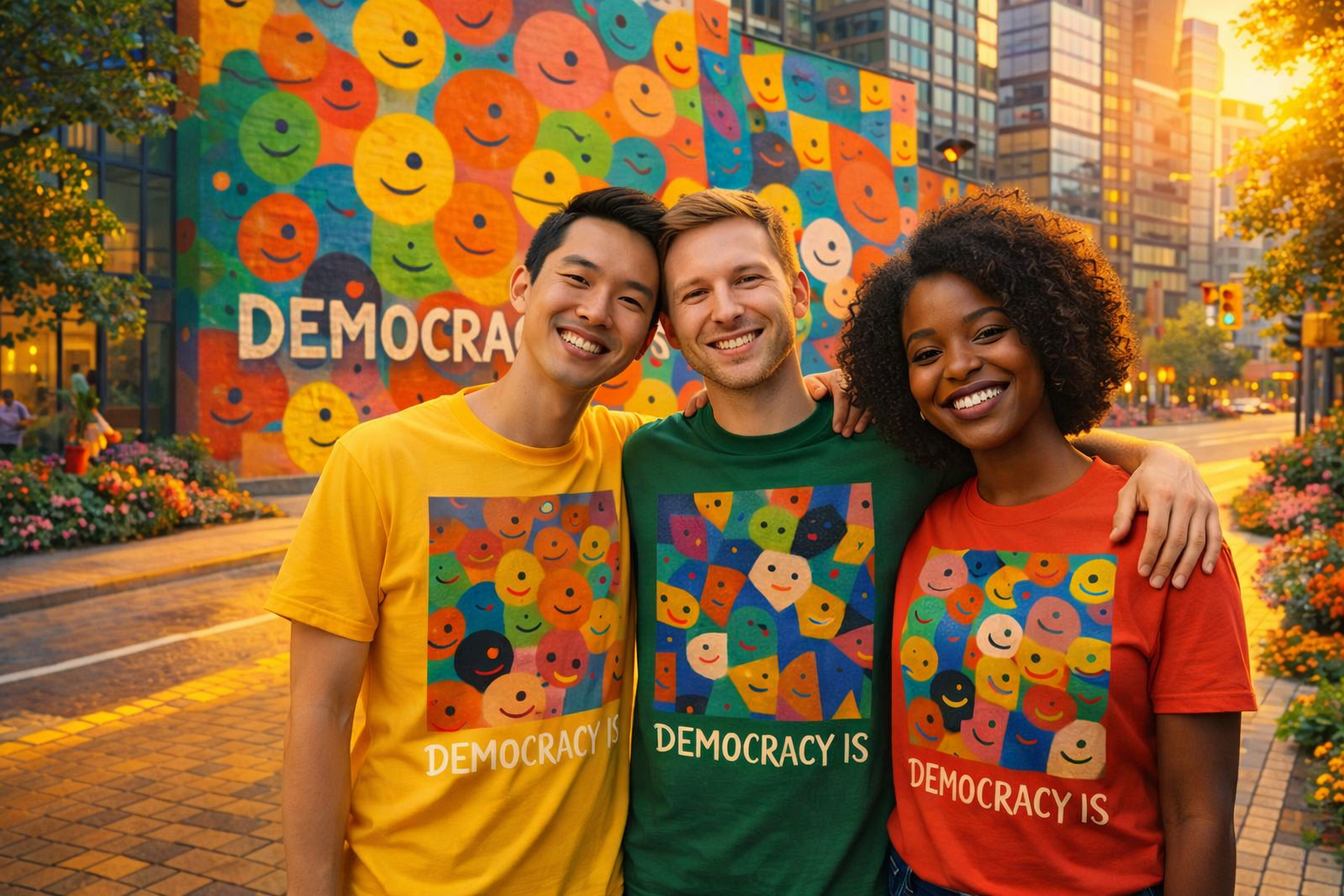 DEMOCRACY IS © 2026, Jean Mercier