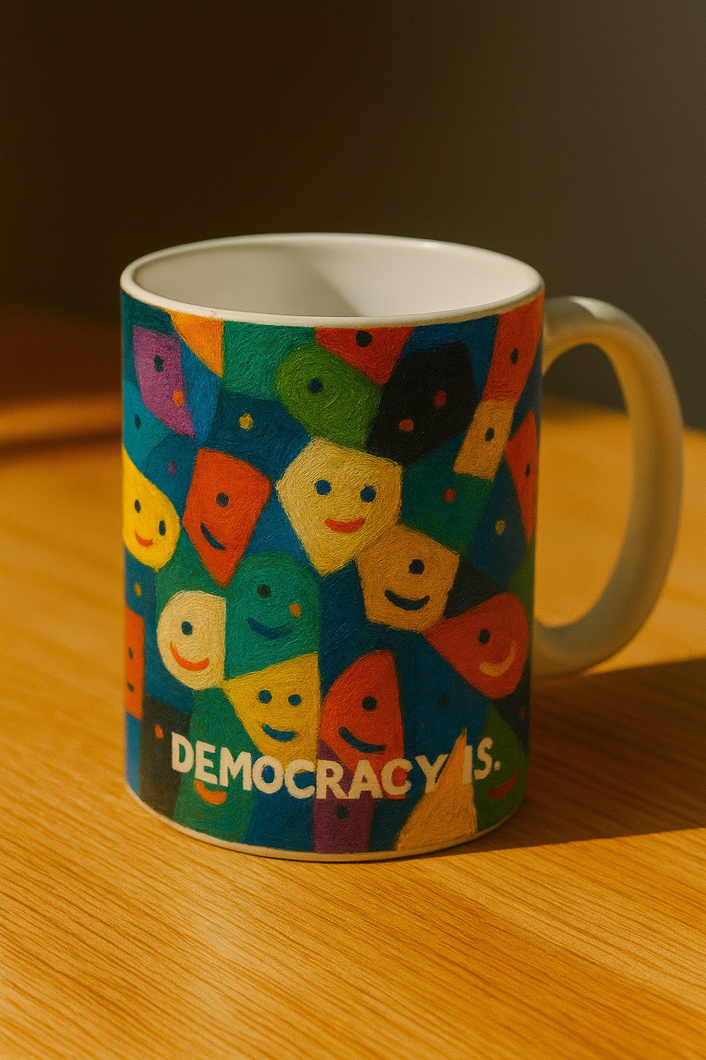 DEMOCRACY IS © 2026, Jean Mercier