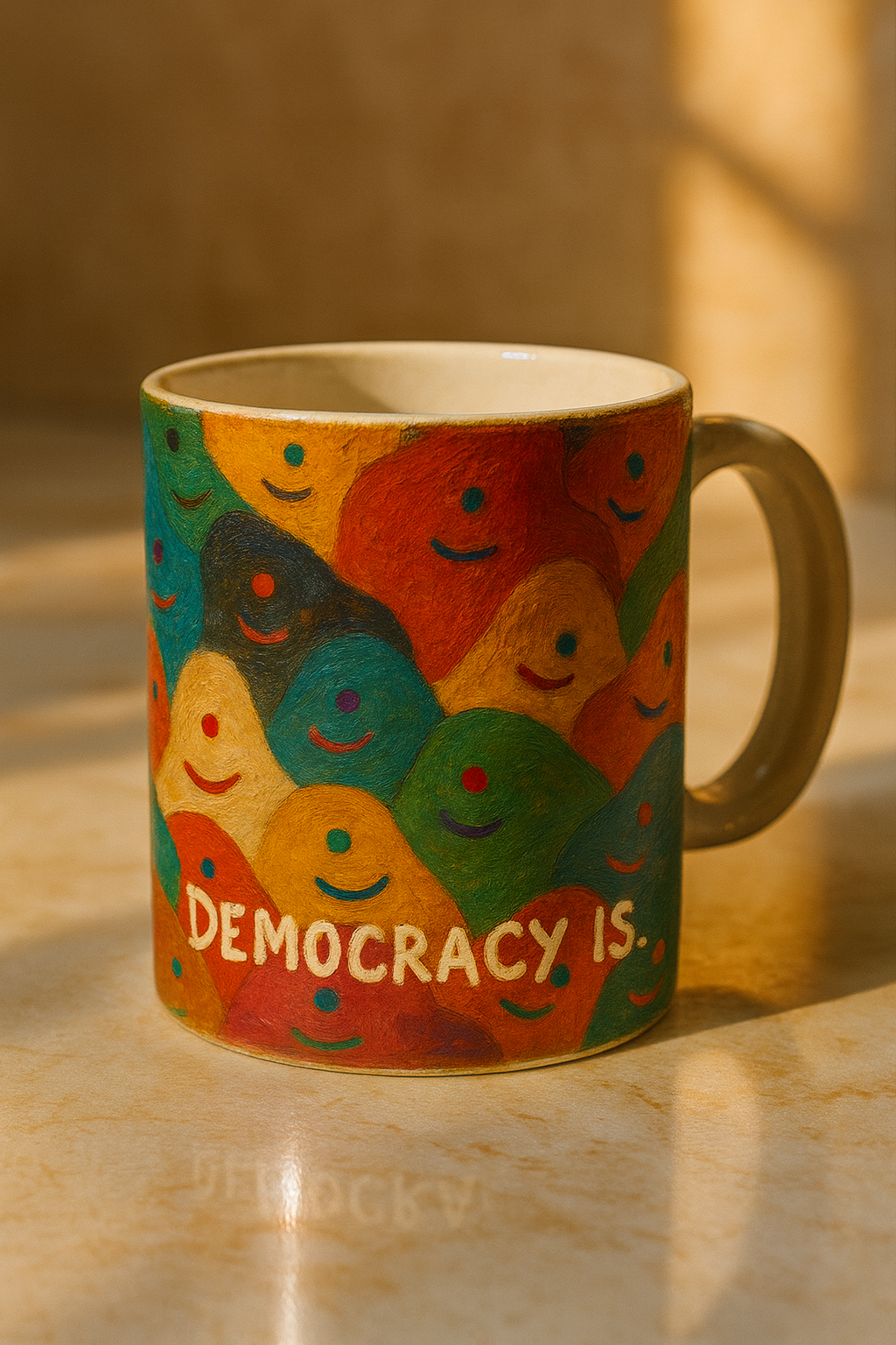 DEMOCRACY IS © 2026, Jean Mercier