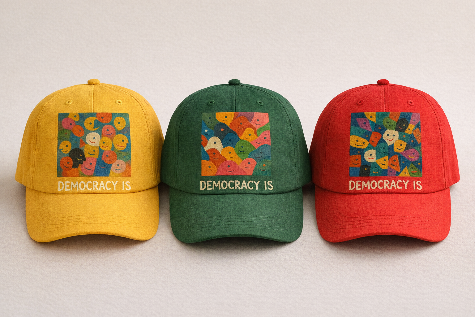 DEMOCRACY IS © 2026, Jean Mercier