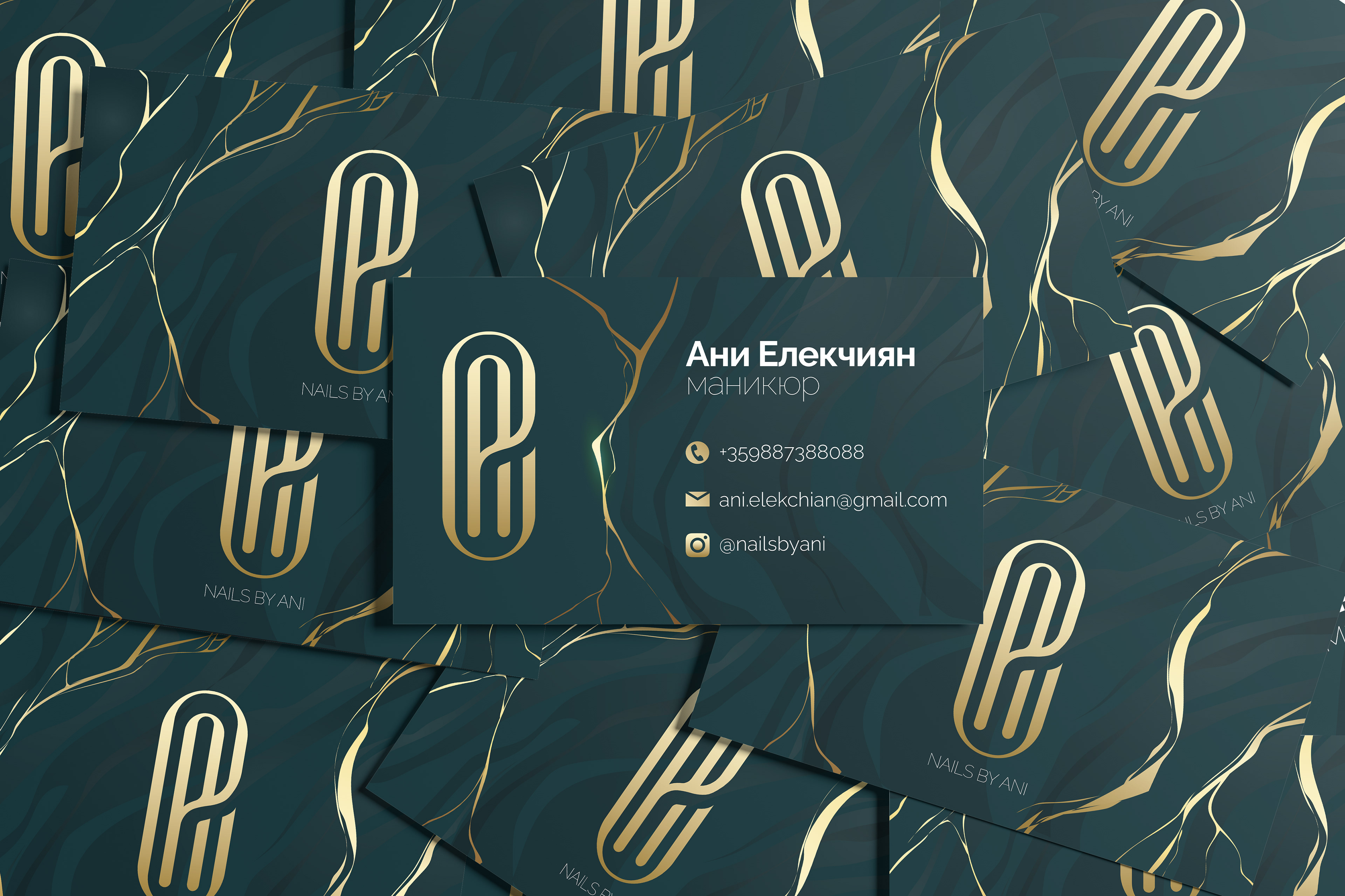 Nail salon - Business card