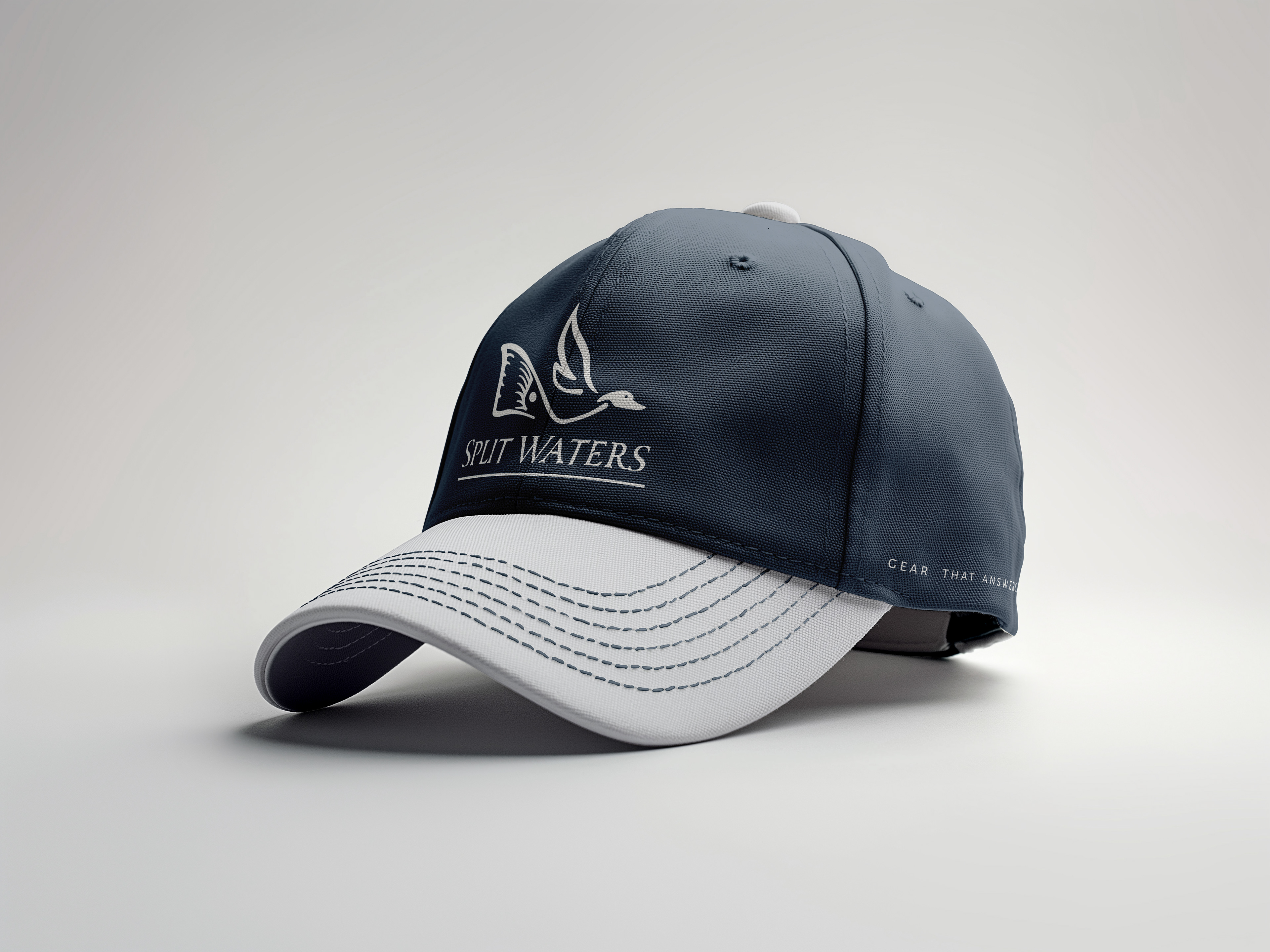 Double Blue Fishing Hat