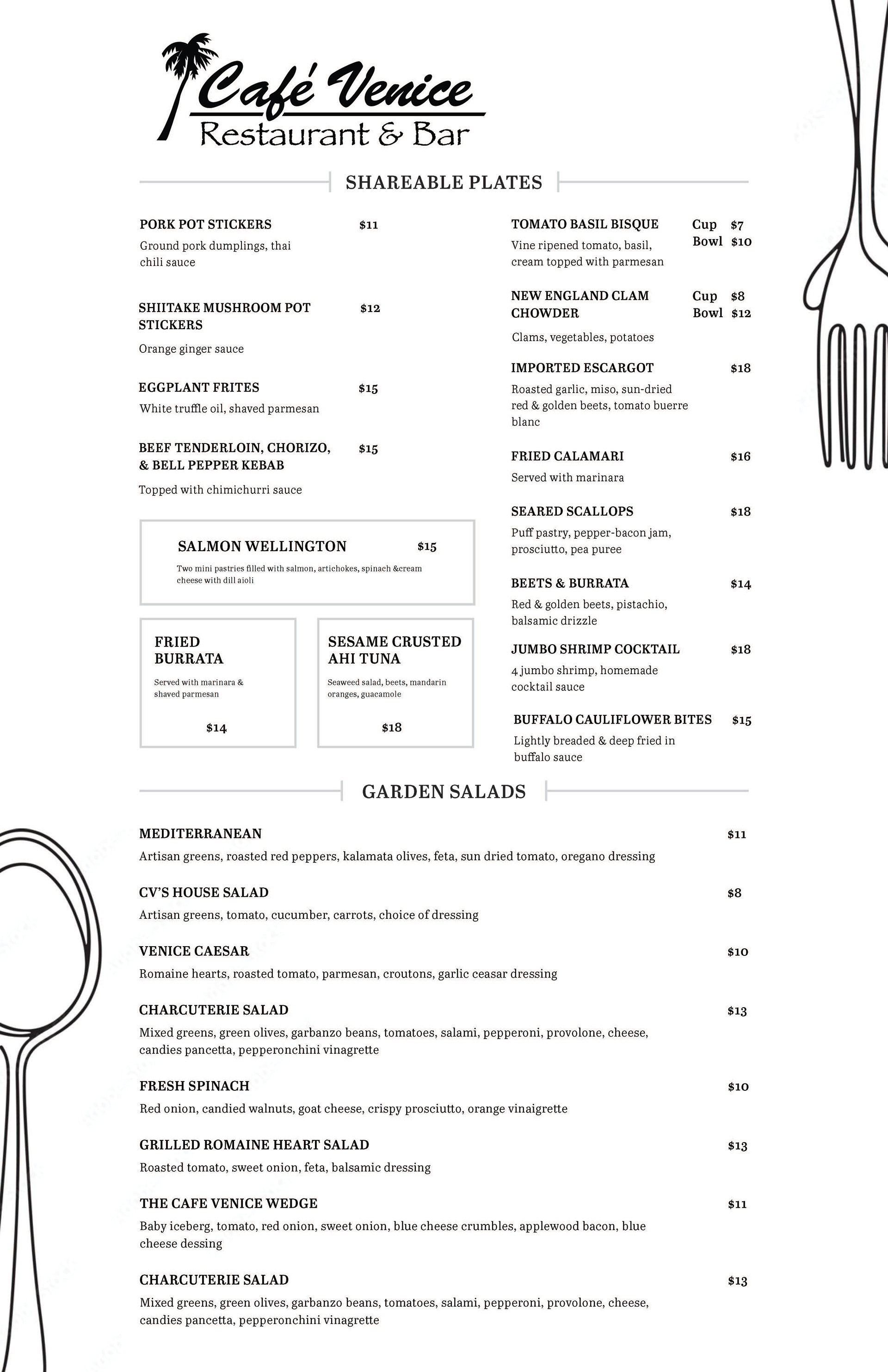Menu (Front)