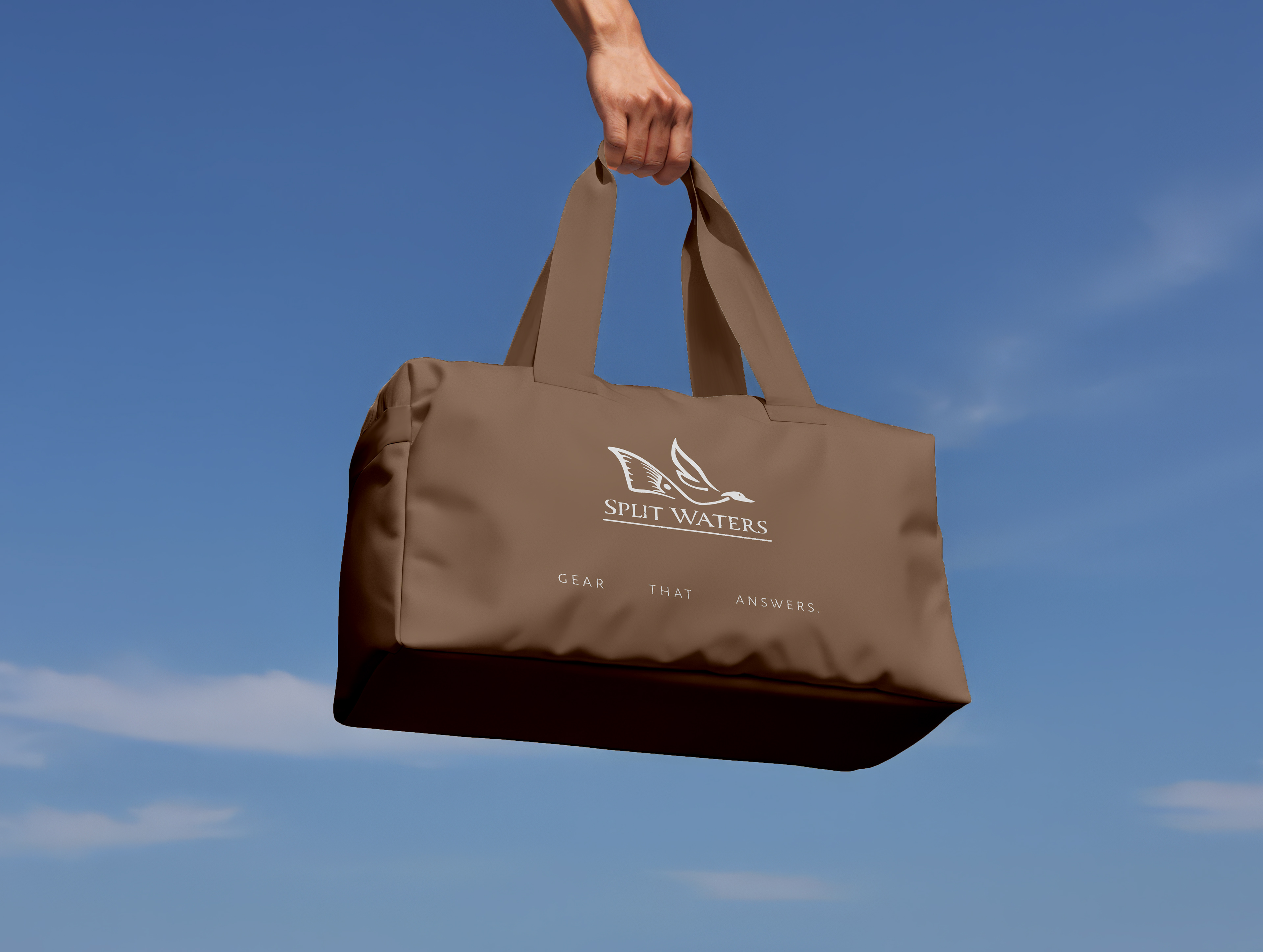 Brown Duffle Bag