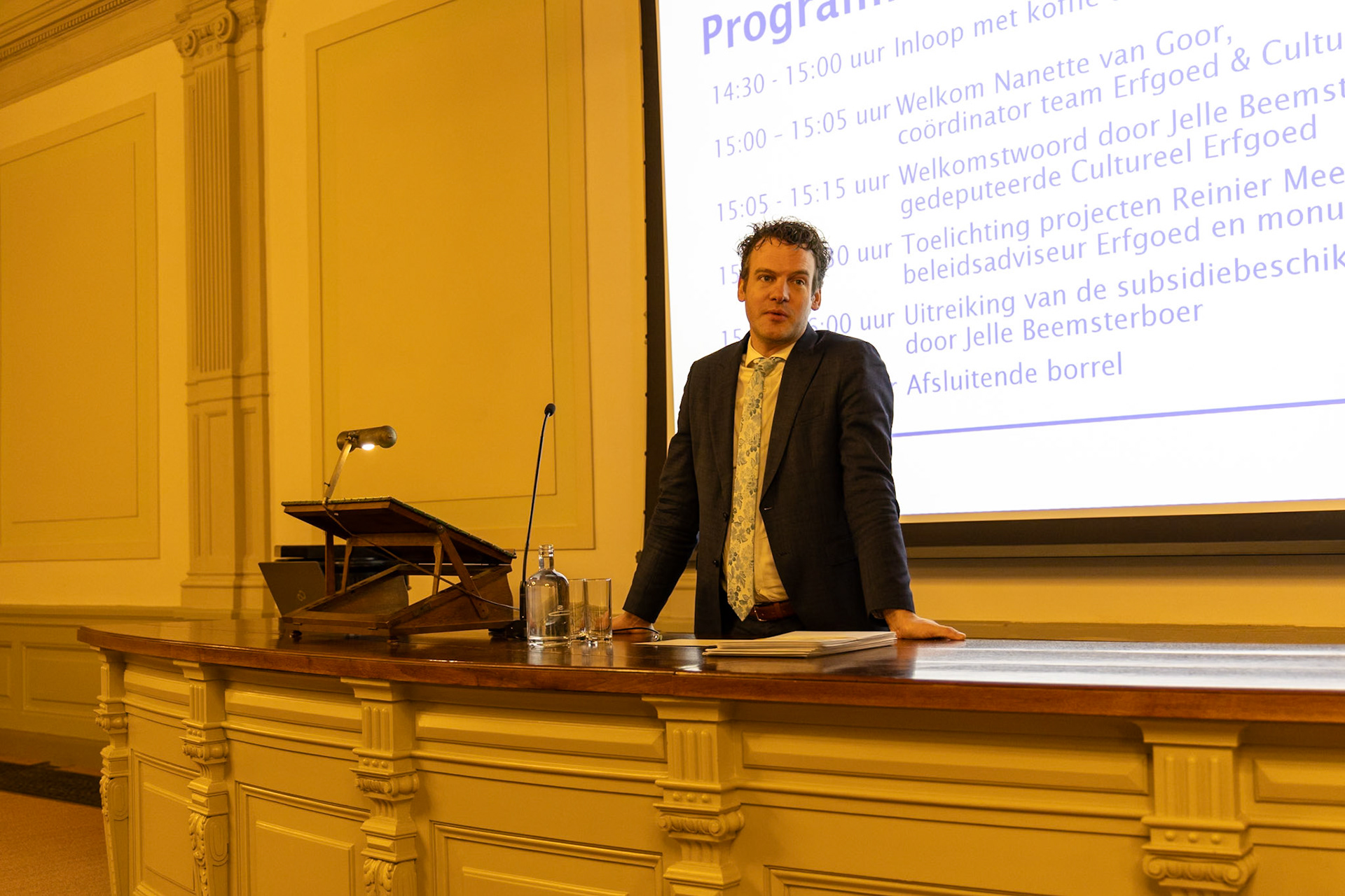 Opening door Jelle Beemsterboer