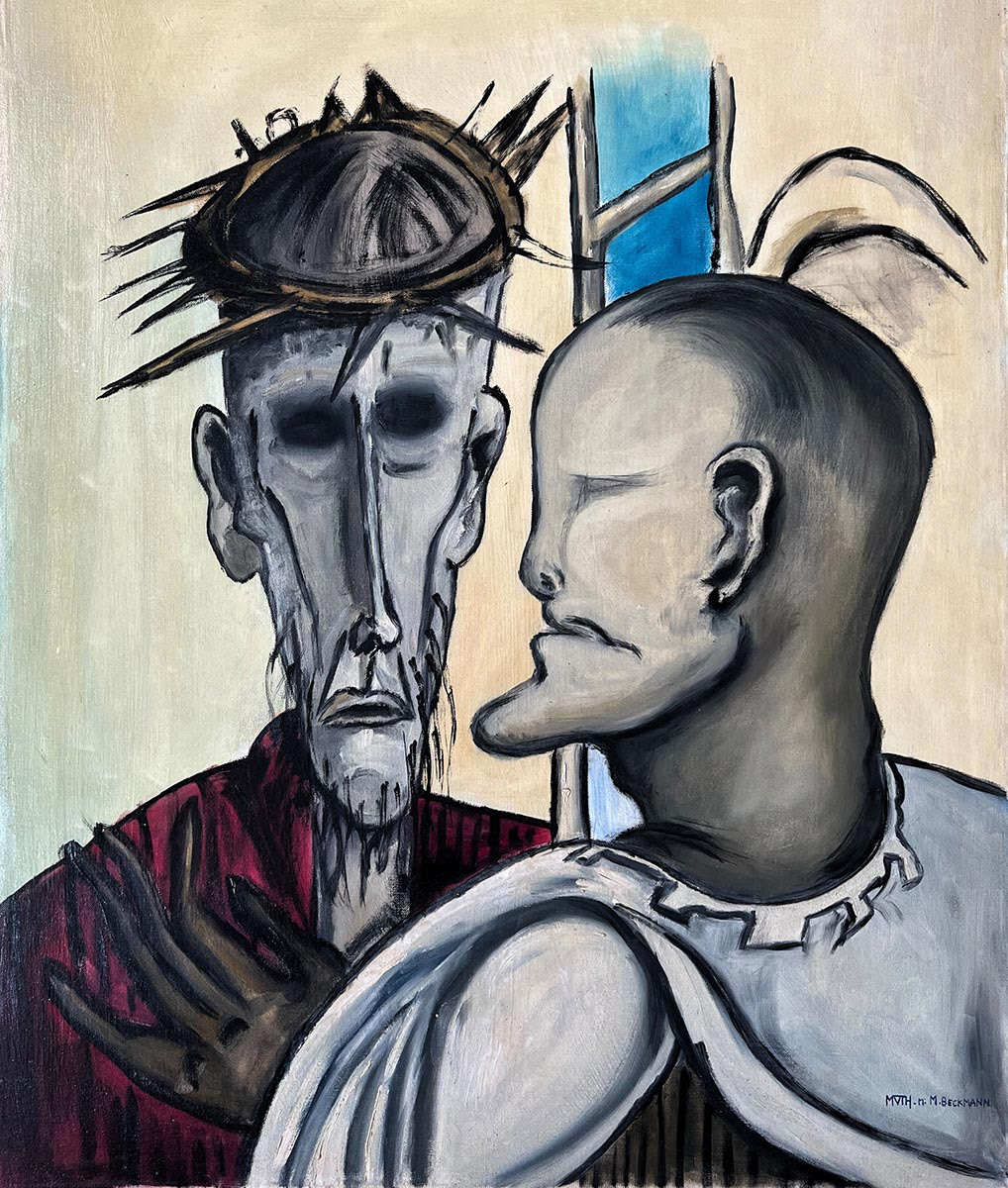 Christus vor Pilatus Adaption nach Max Beckmann
