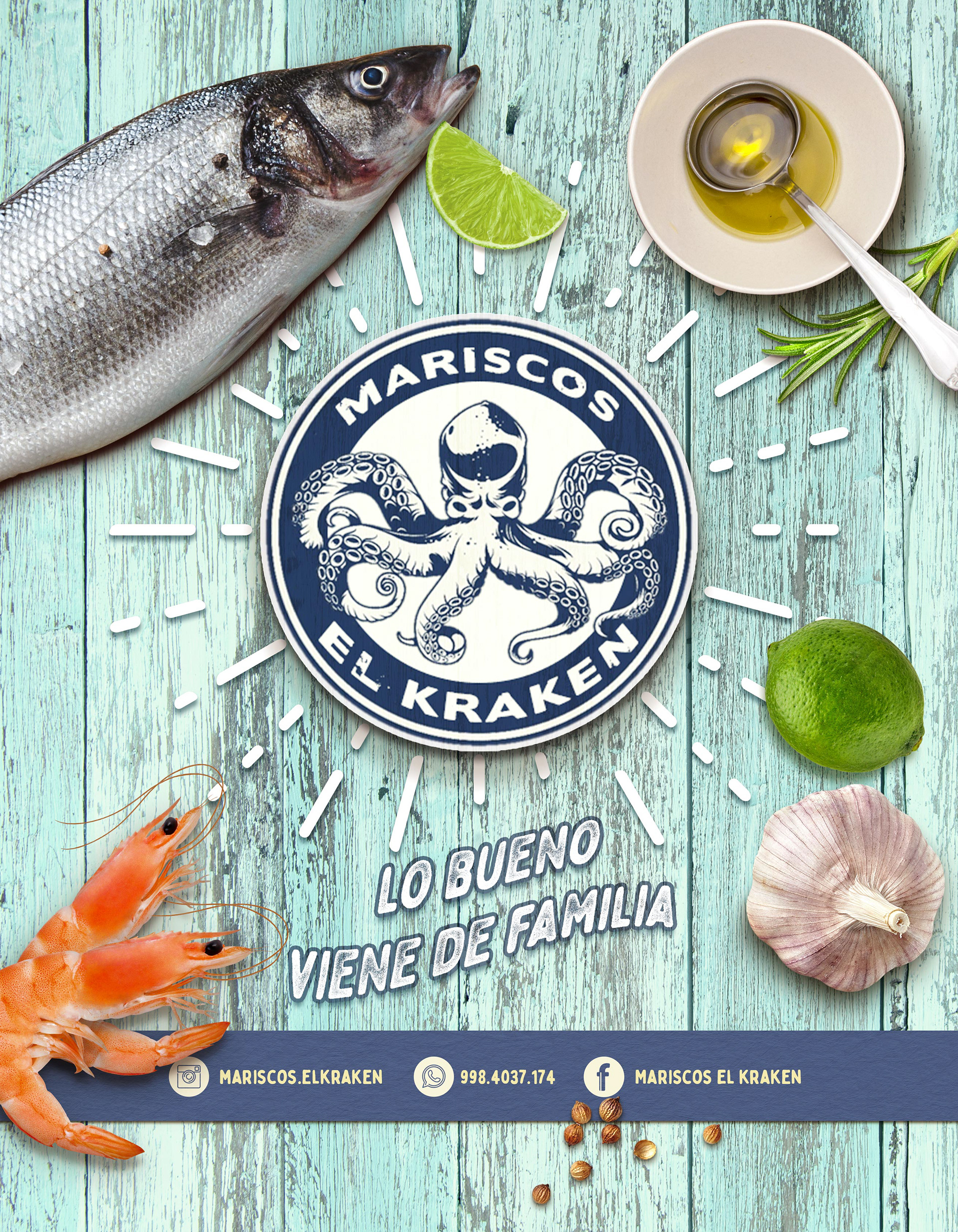 Portada -Diseño de Menu para Restaurant