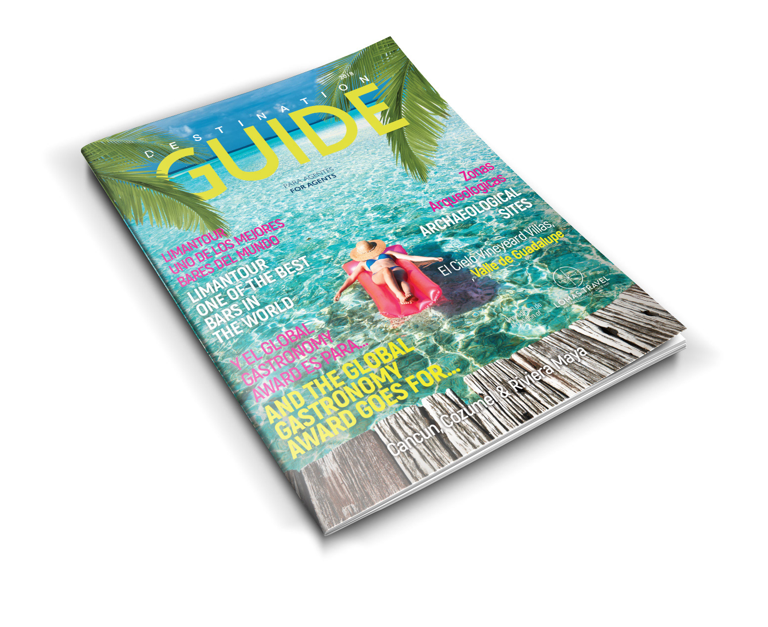 Diseño de Revista para Lomas Travel