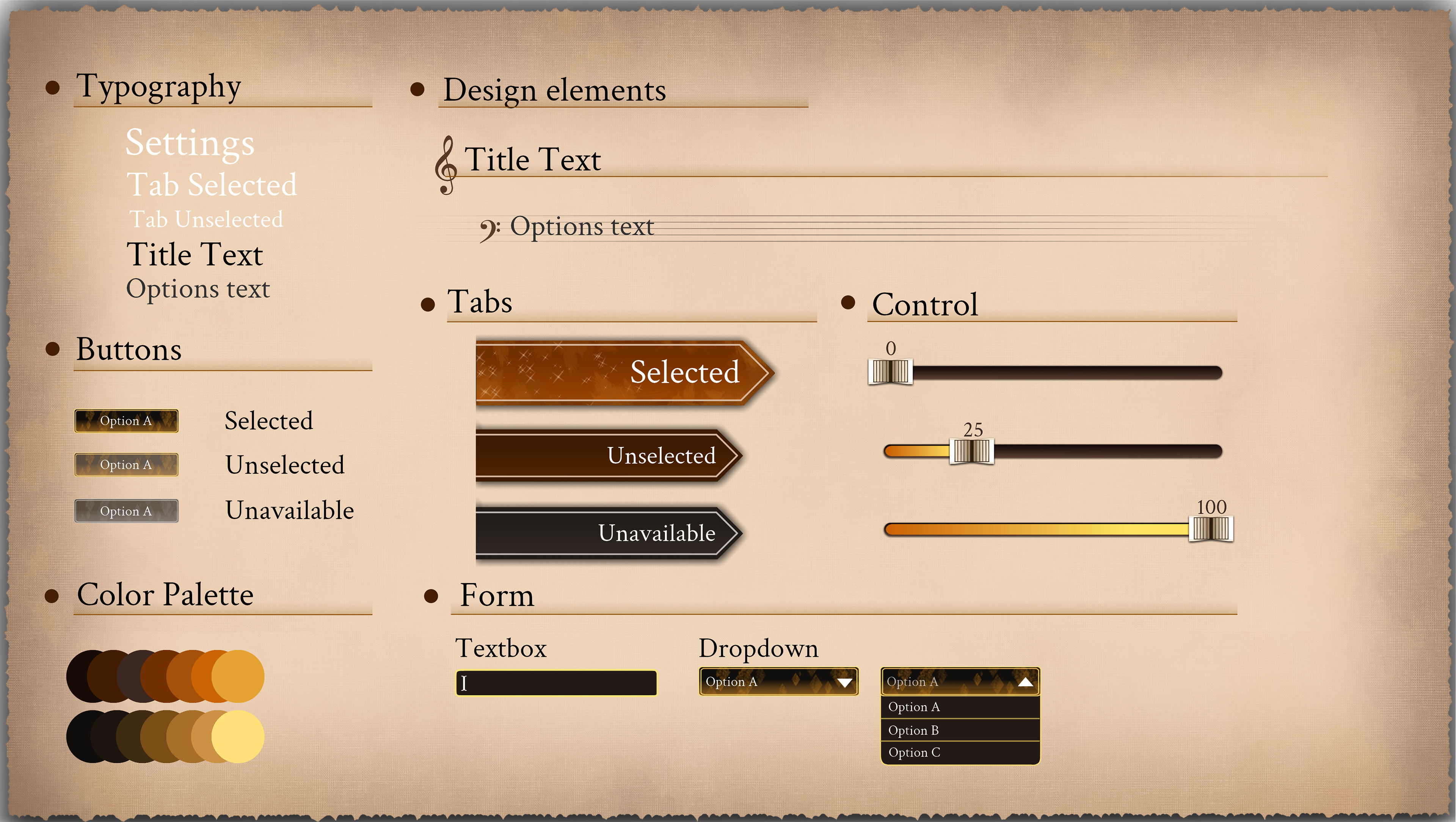 Guide UI