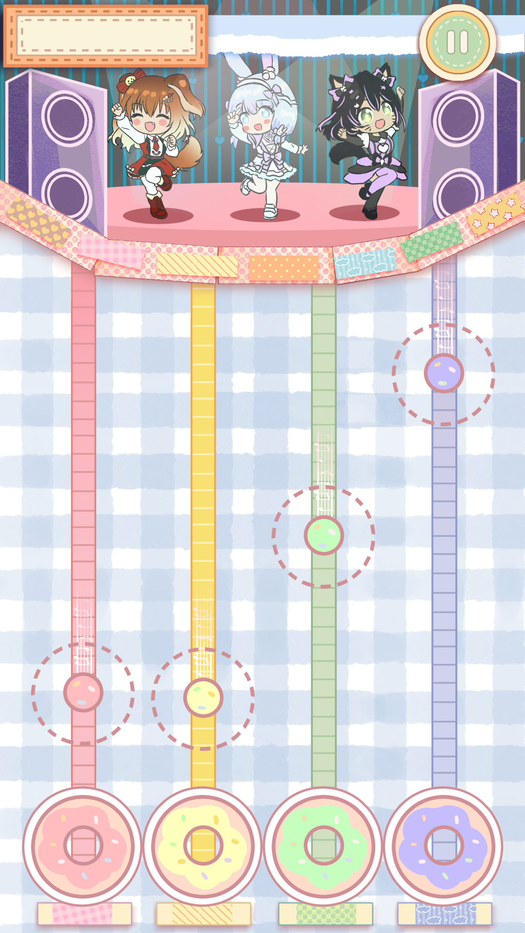 Rhythm Minigame-Mobile