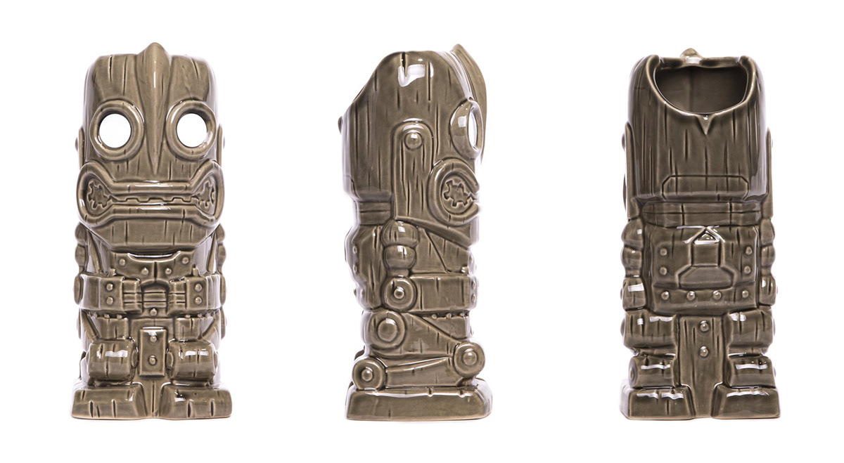 Joe Allard - Mondo The Iron Giant Tiki Mug Design