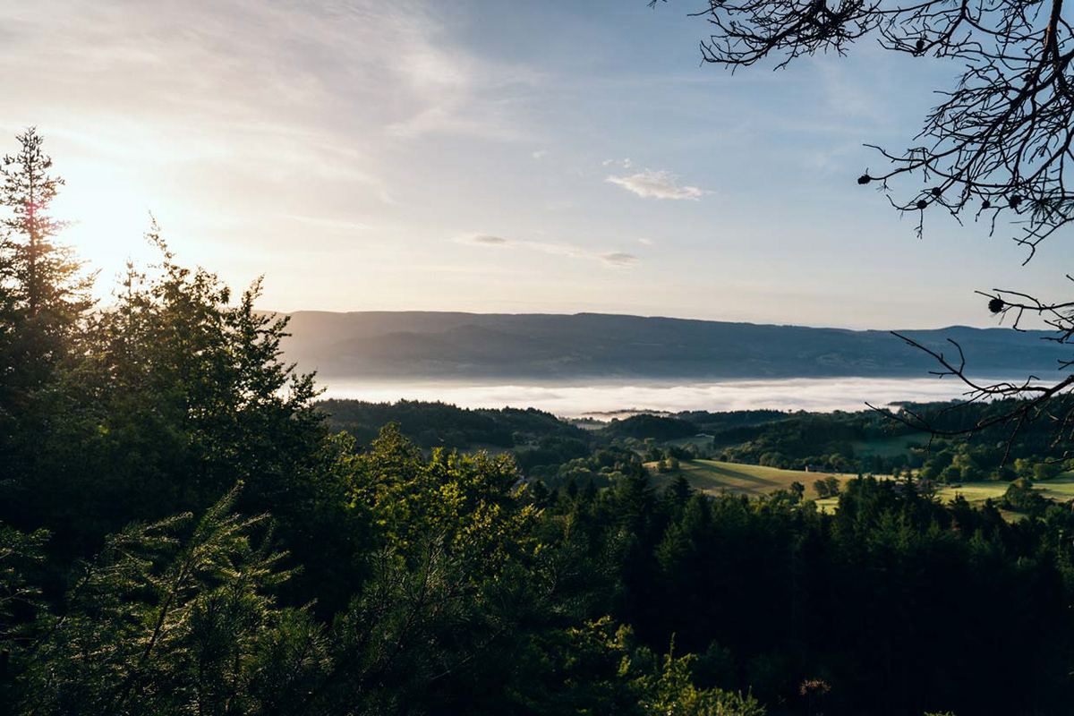 Levé de soleil auvergnat