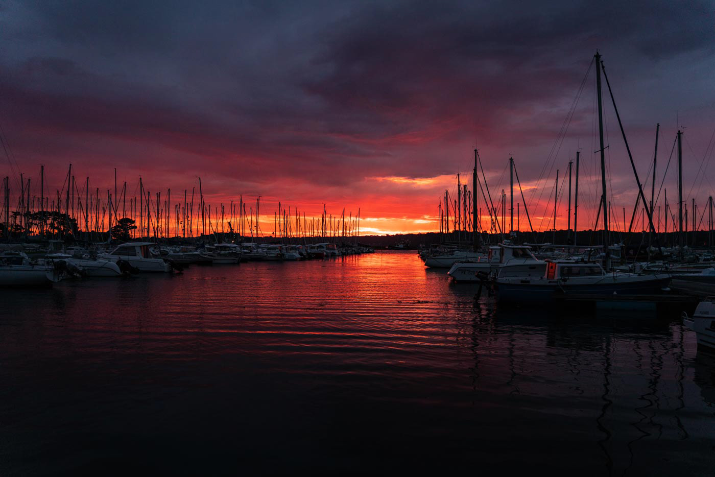 Lever de soleil, Tregor, Perros-Guirec, photographie