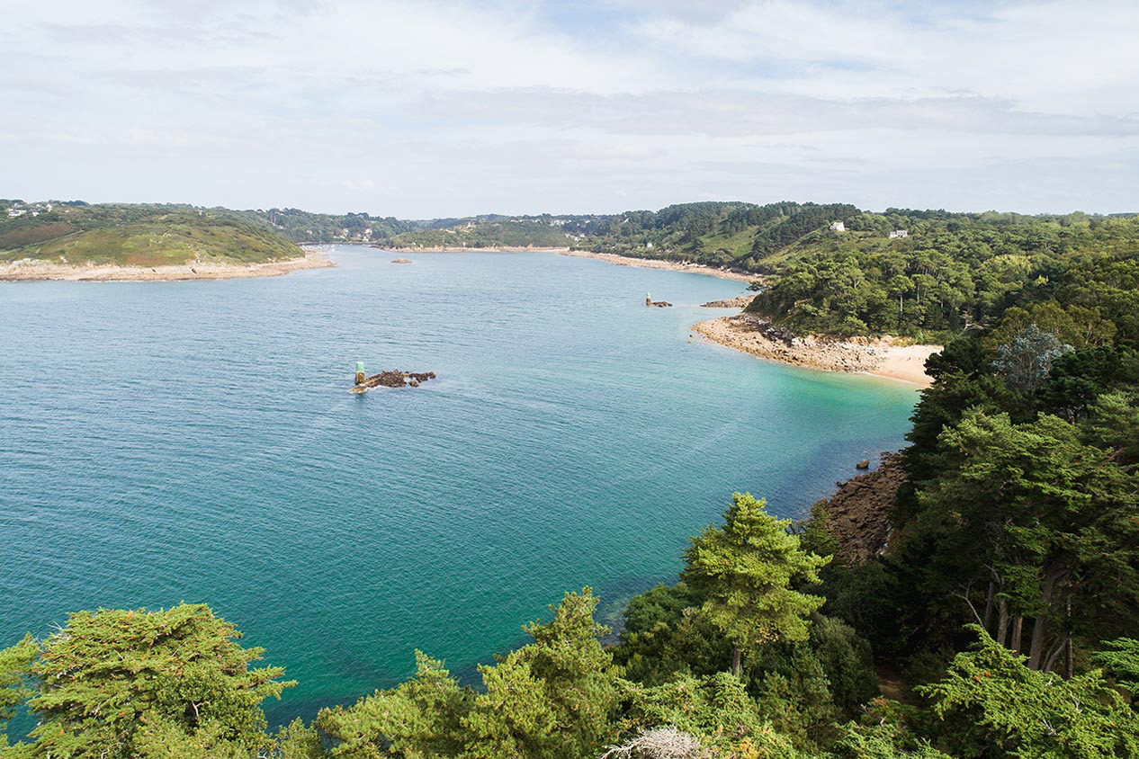 paysage drone Bretagne