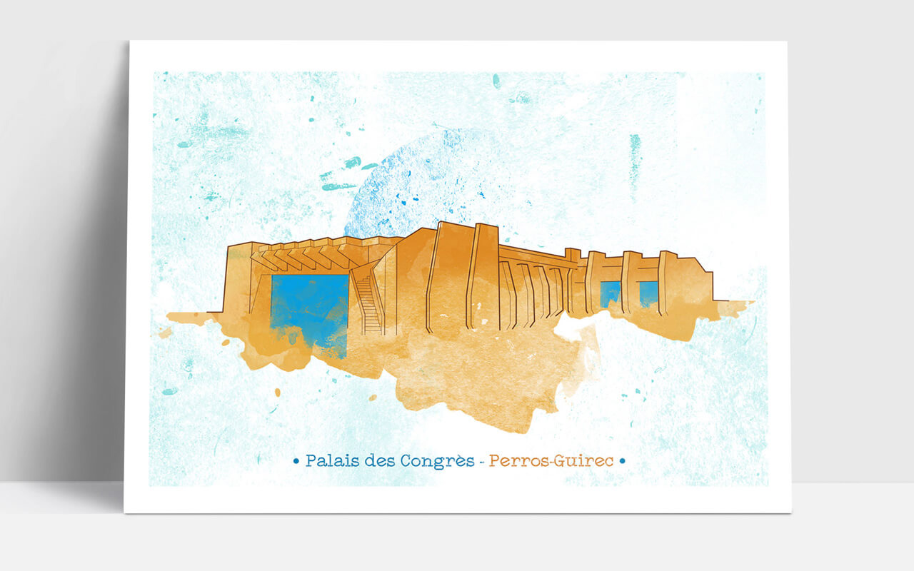 Illustration Perros-Guirec Palais des Congrès