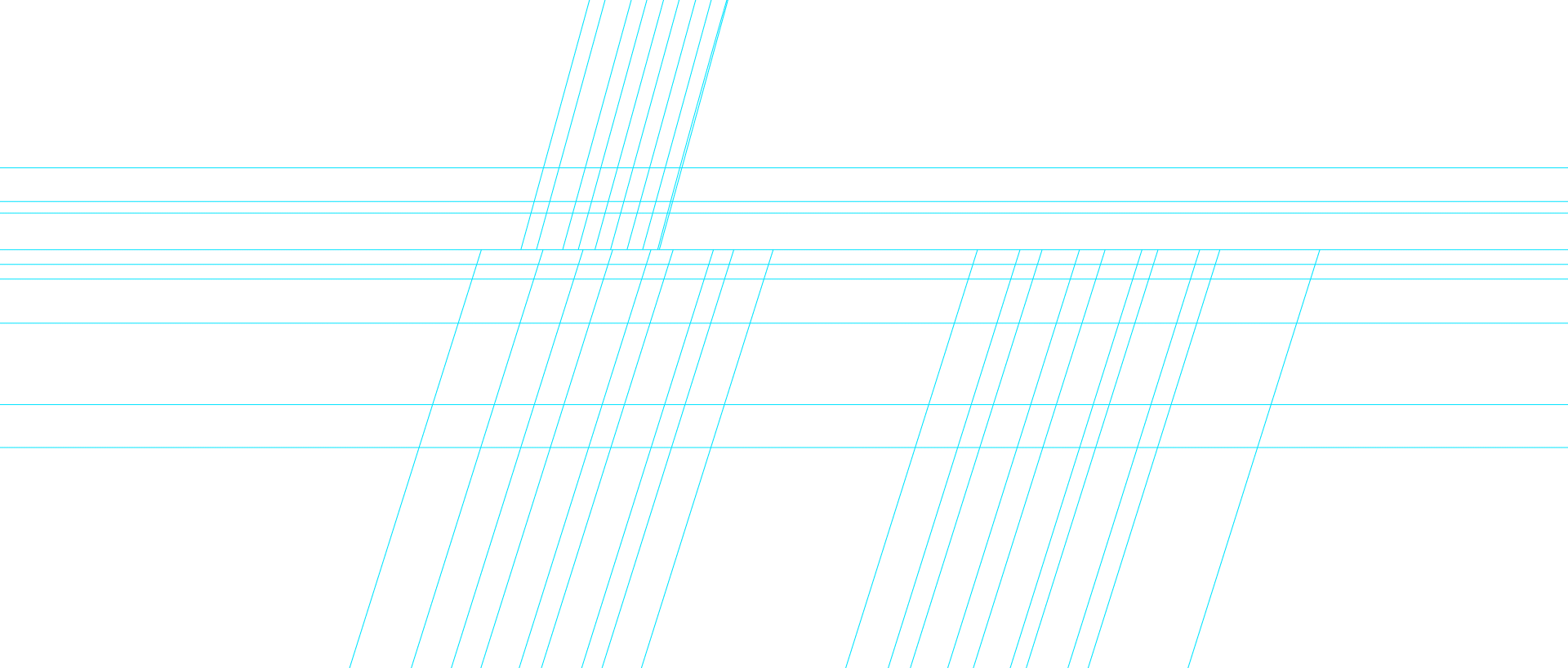 Linear Junk Store logo animation showing typography gridlines and letter spacing.