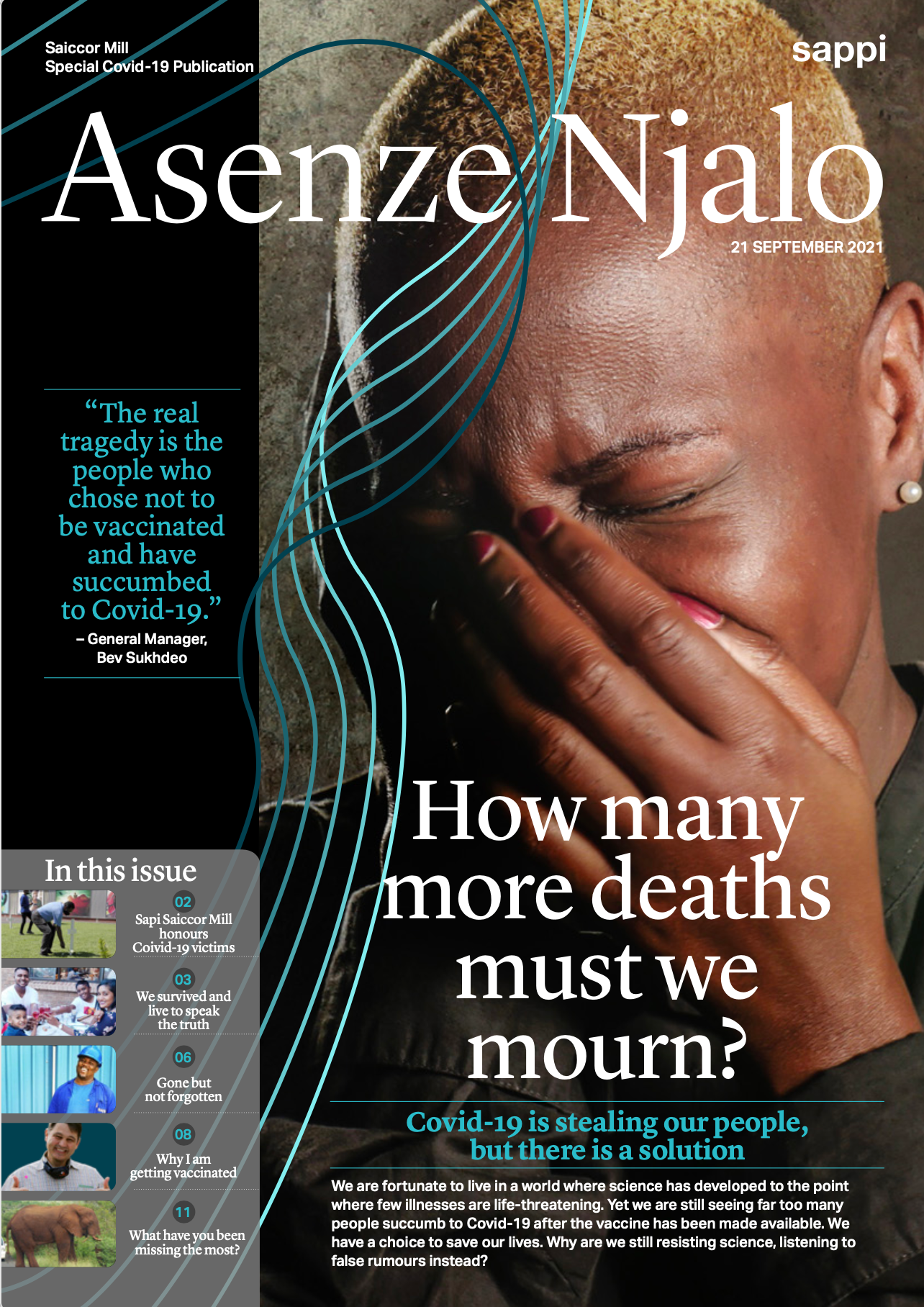 Asenze Njalo - Covid-19 Publication – Sappi Saiccor Mill