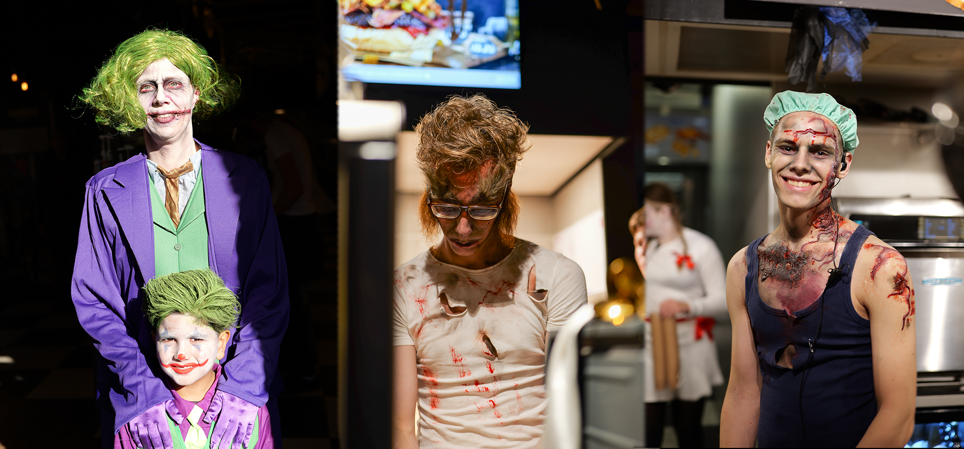 Halloween Floriande Joker Wolf Zombie