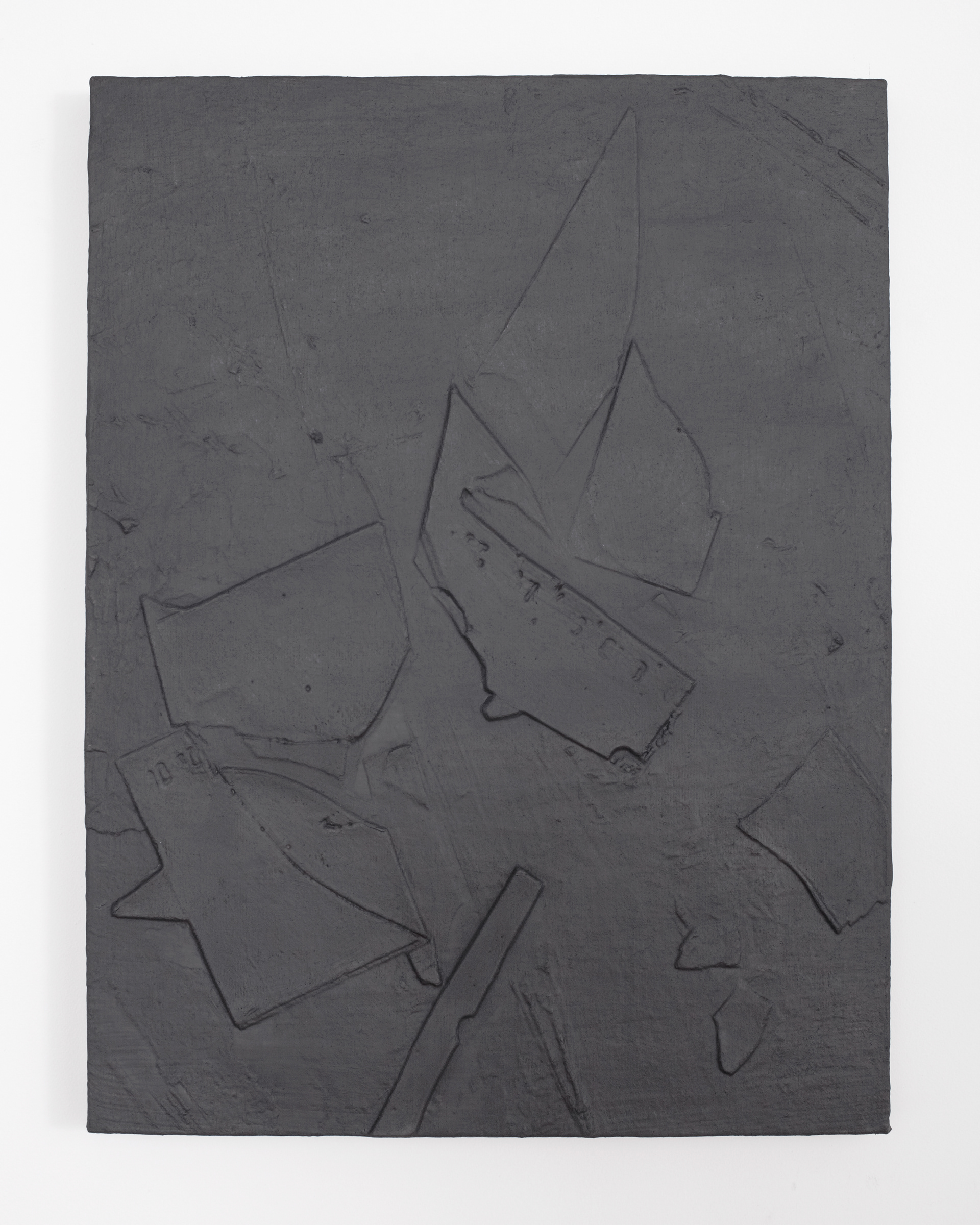 Debris Field, 2011, Oil & Graphite on Canvas, 18 x 24 inches