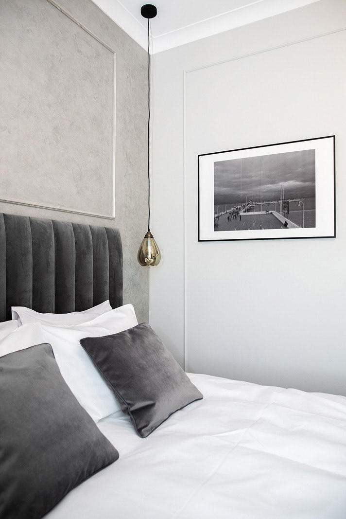 Sesja zdjęciowa wnętrz apartamentu na wynajem zlokalizowanego w Sopocie.