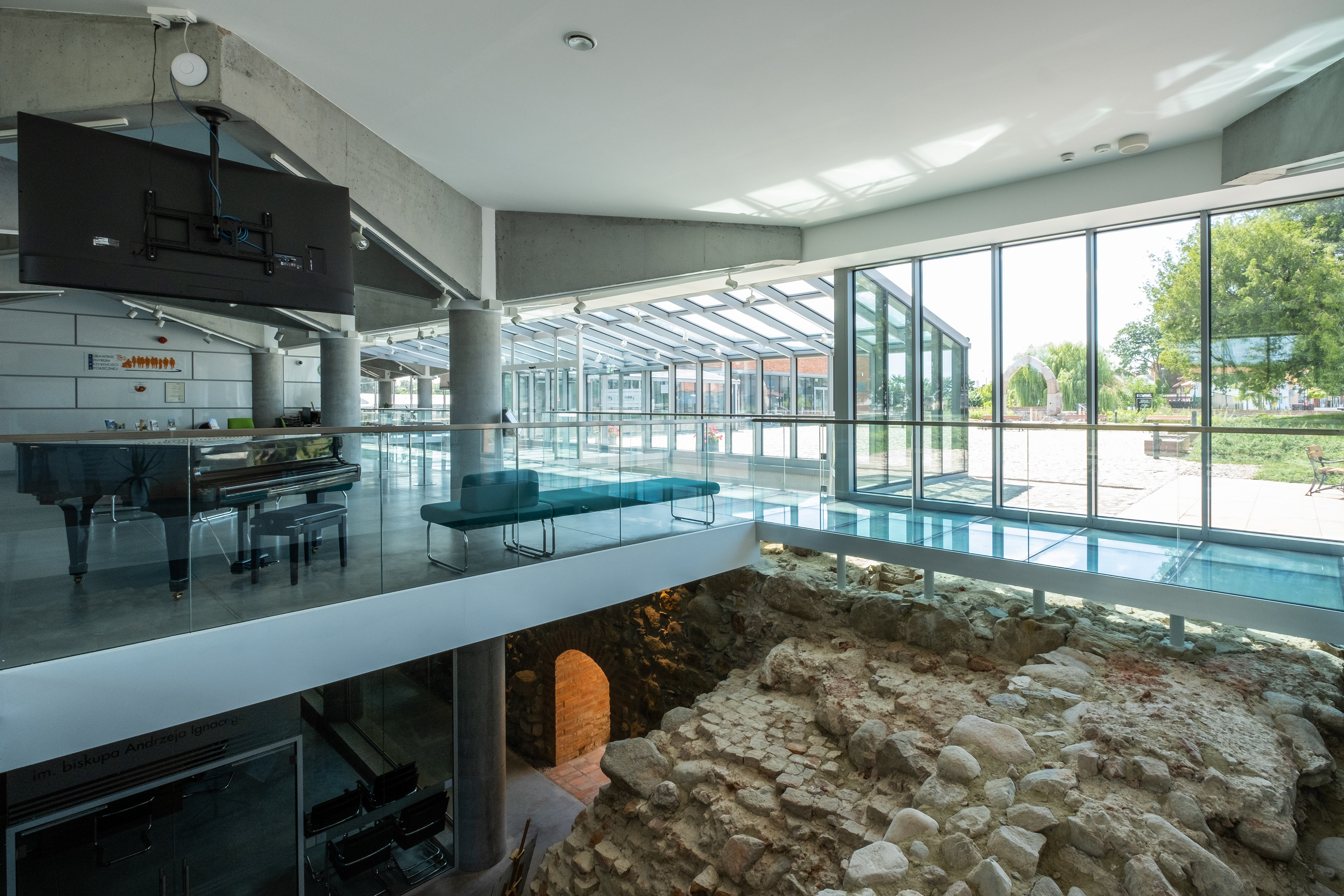 Sesja zdjęciowa wnętrz Lubawskiego Centrum Aktywności.