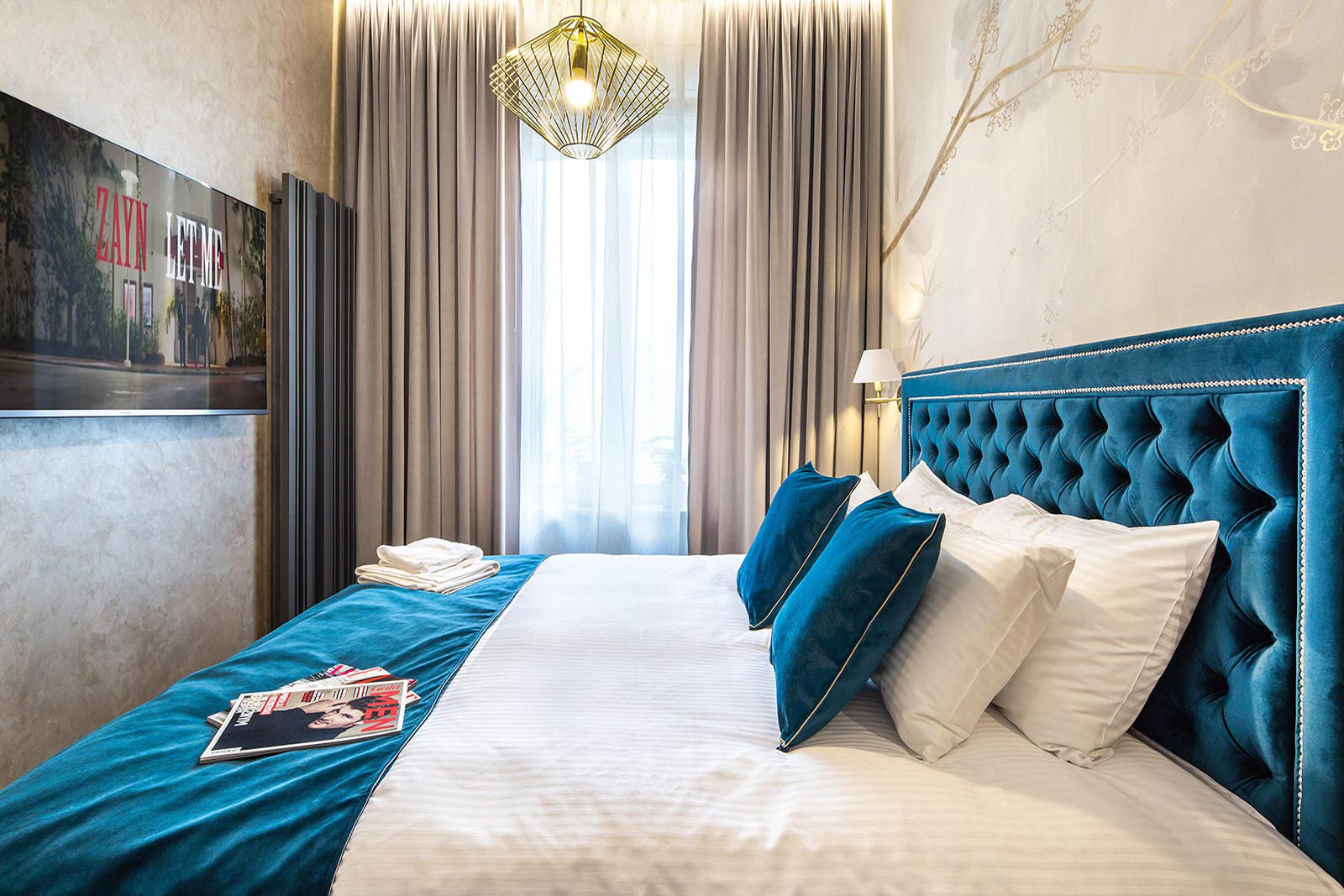 Sesja zdjęciowa wnętrz apartamentu na wynajem zlokalizowanego w Sopocie.